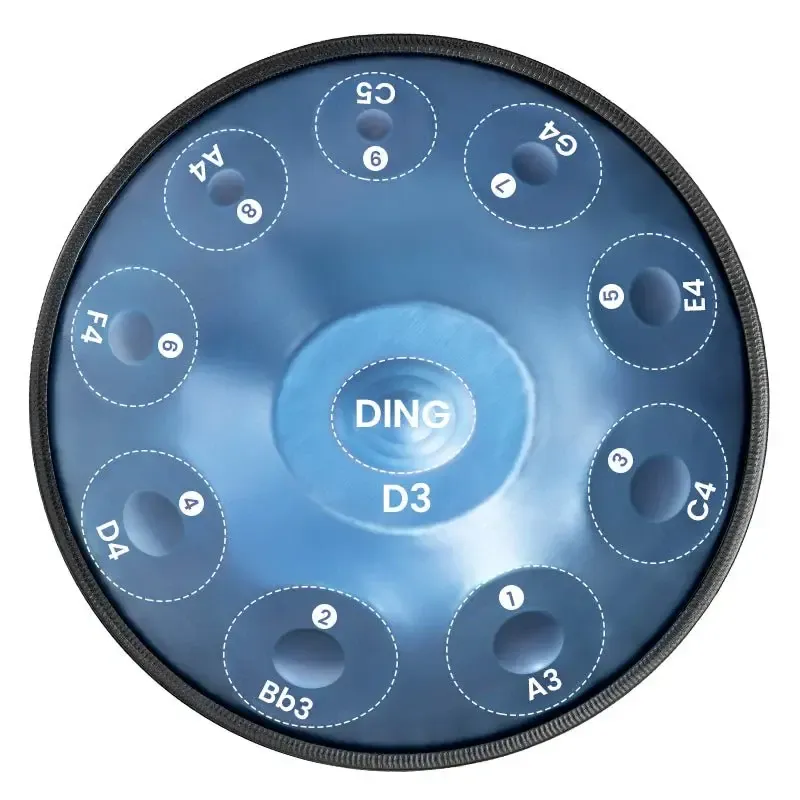 Handpan Ice Age - D Kurd Glacier Blue