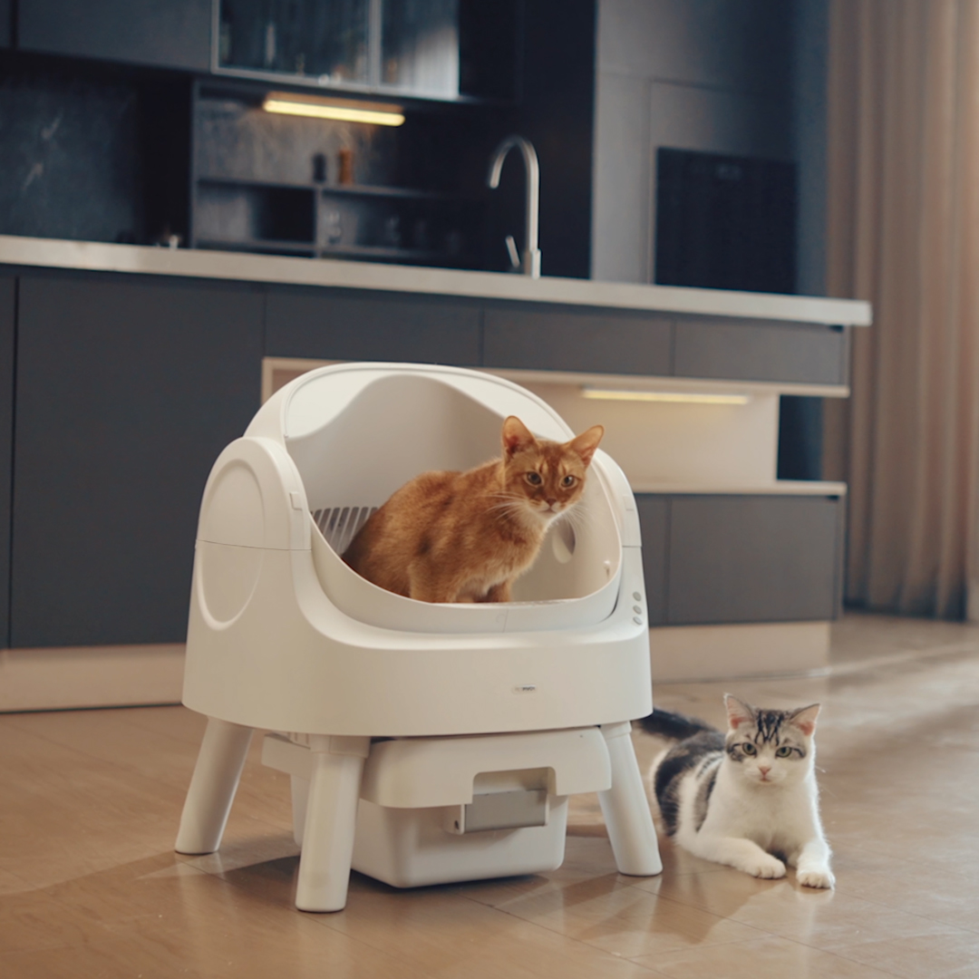 Say Goodbye to Litter Box Woes with the Ultimate Automatic Cat Litter Box!-PetPivot