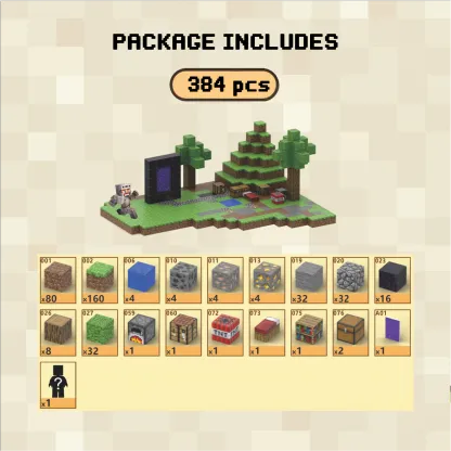 Jungle Magnetic Building Blocks