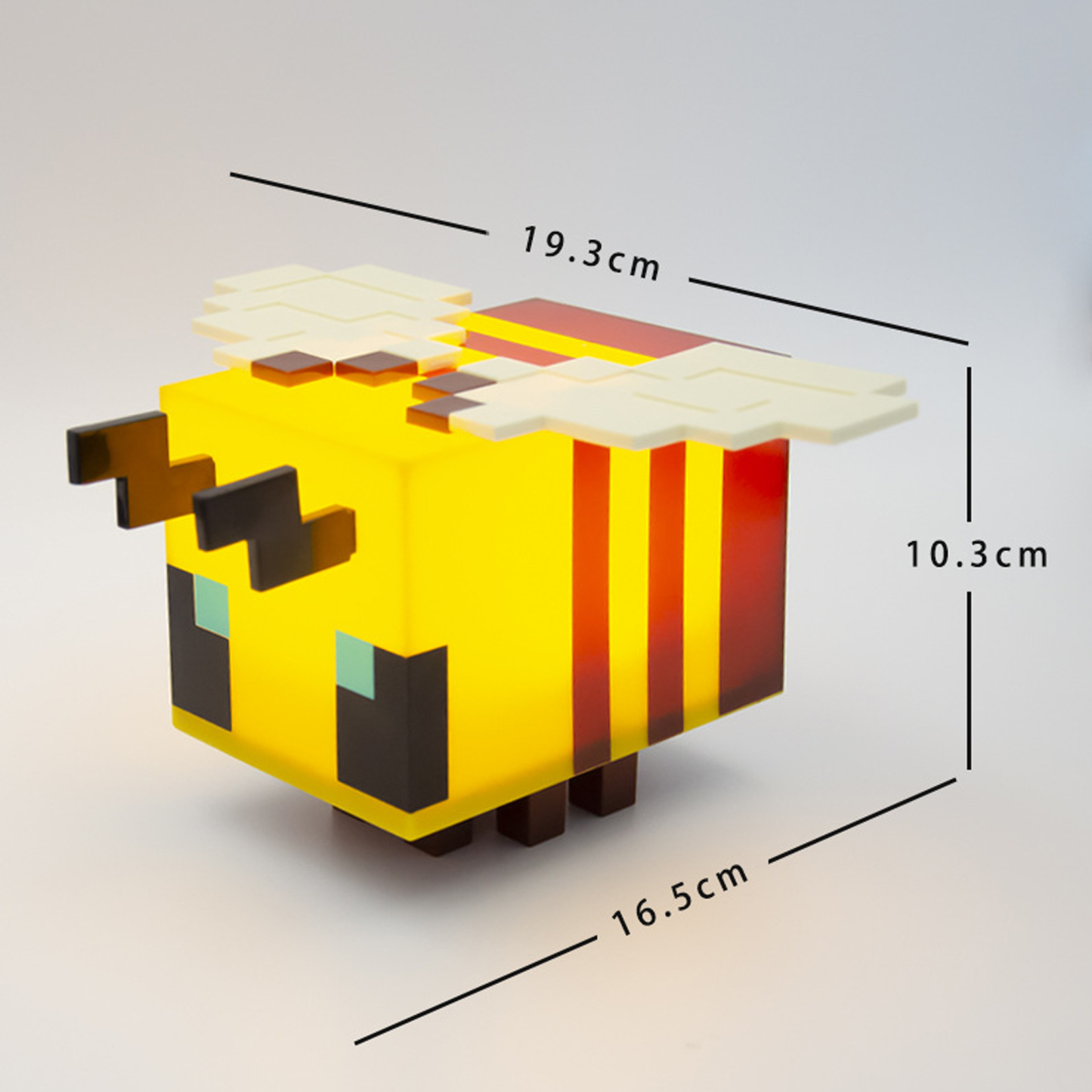 Pixel Cubic Bee Night Light
