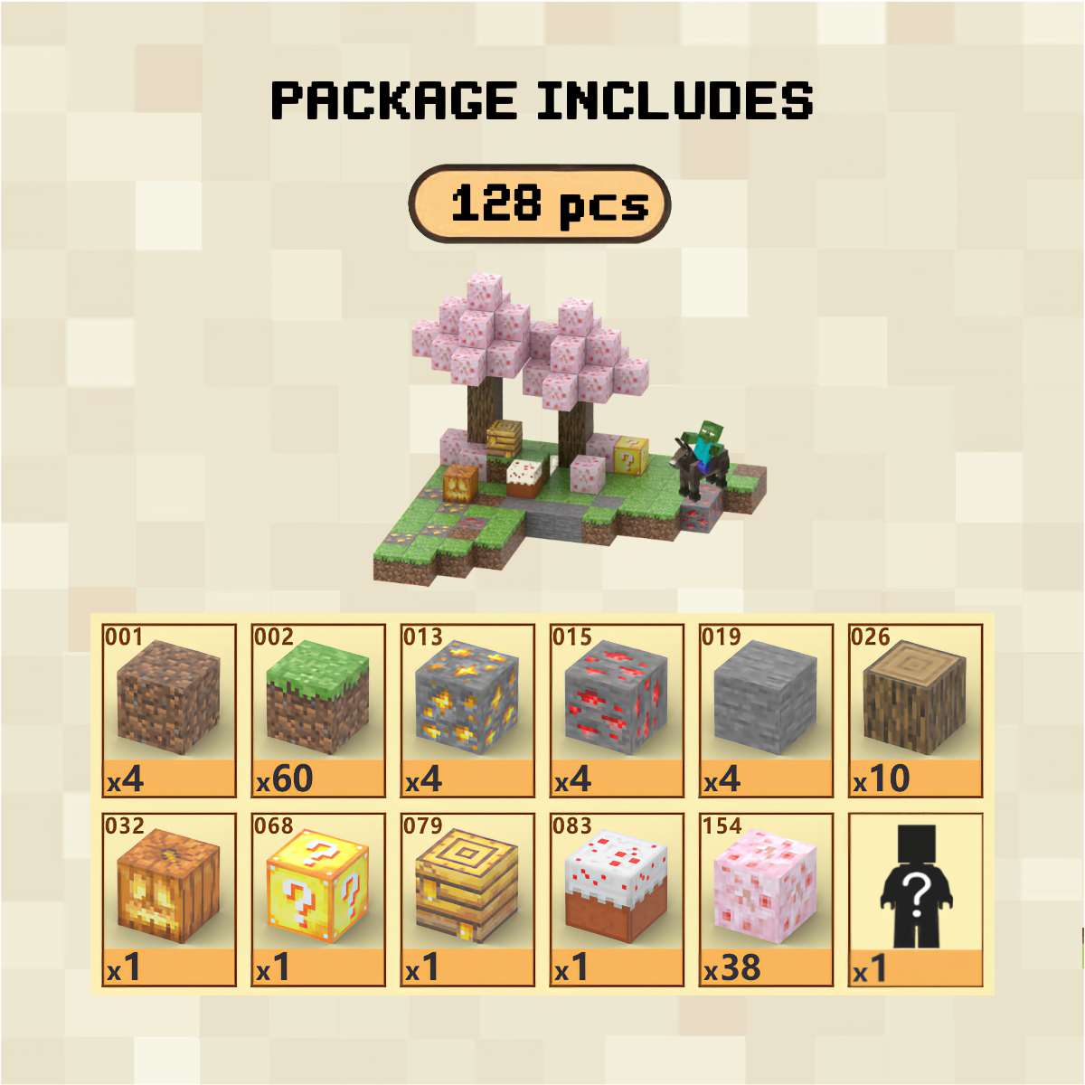 Cherry Magnetic Building Blocks