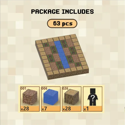 Farmland Magnetic Blocks 