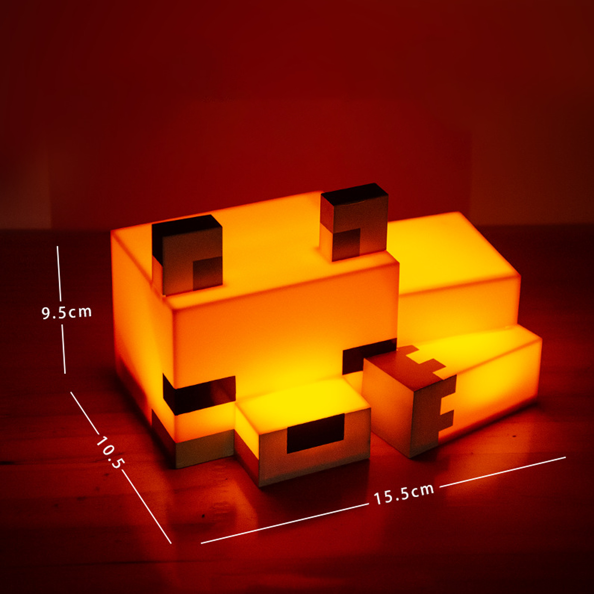 Pixel Cubic Night Fox Night Light