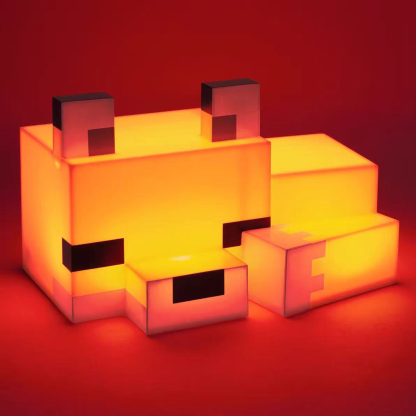 Pixel Cubic Night Fox Night Light