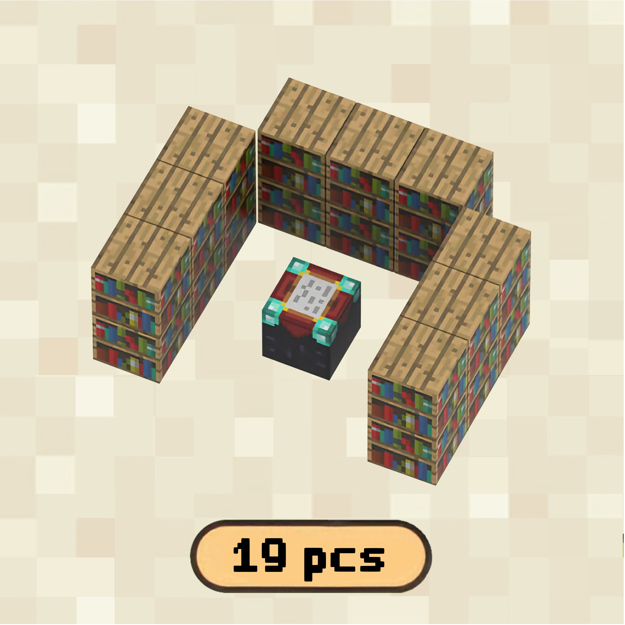 Enchanting Table Magnetic Building Blocks