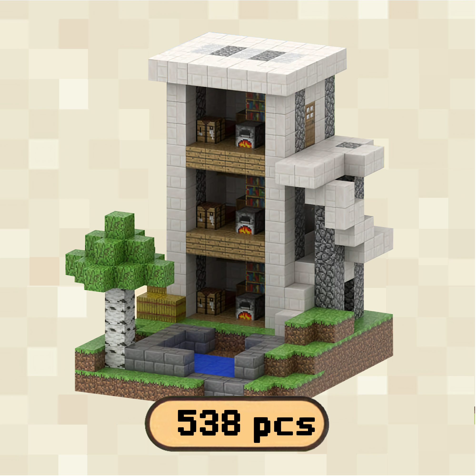 Villa Magnetic Building Blocks