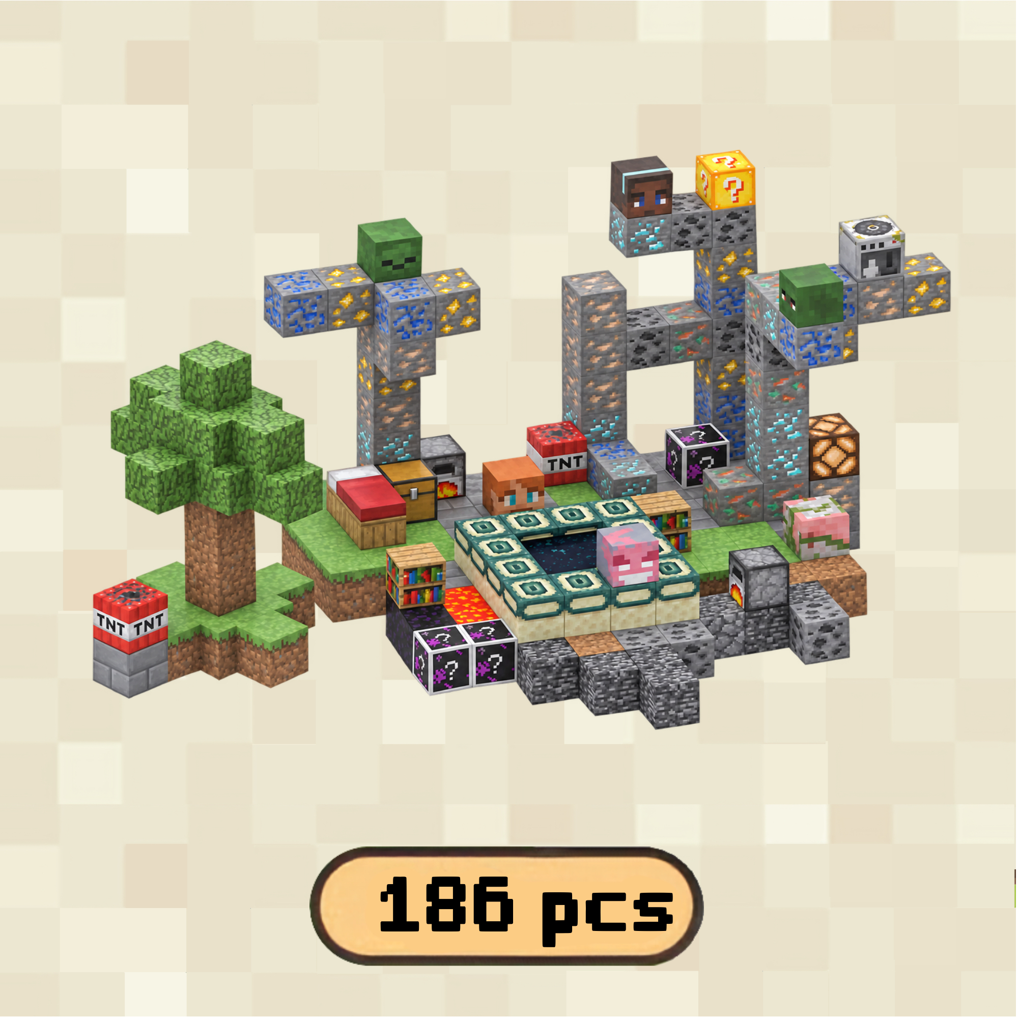 Mystic Portal Magnetic Building Blocks