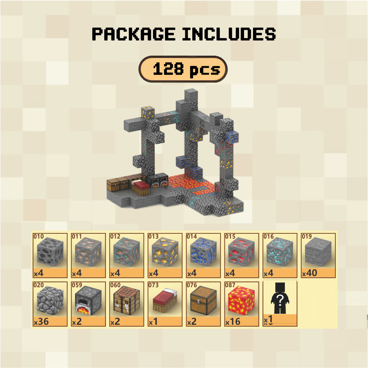 Ore Cave Magnetic Blocks 
