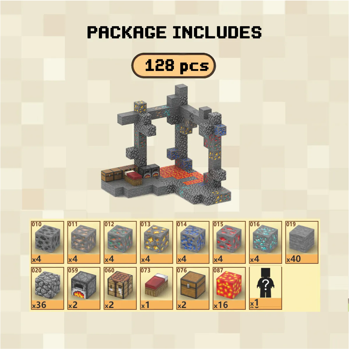 Ore Cave Magnetic Blocks 