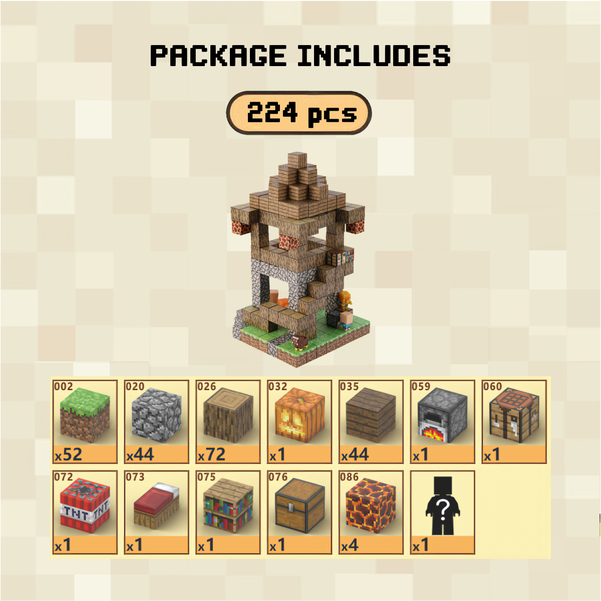 Outpost Magnetic Building Blocks