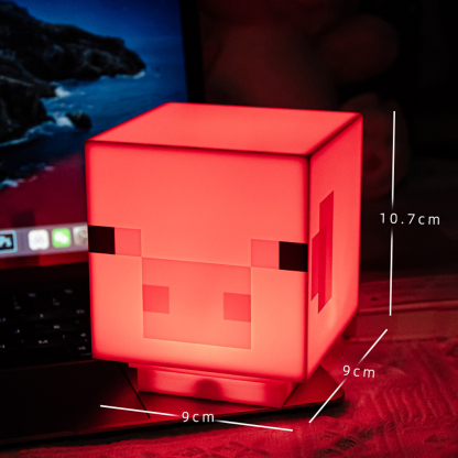 Pixel Cubic Piggy Night Light