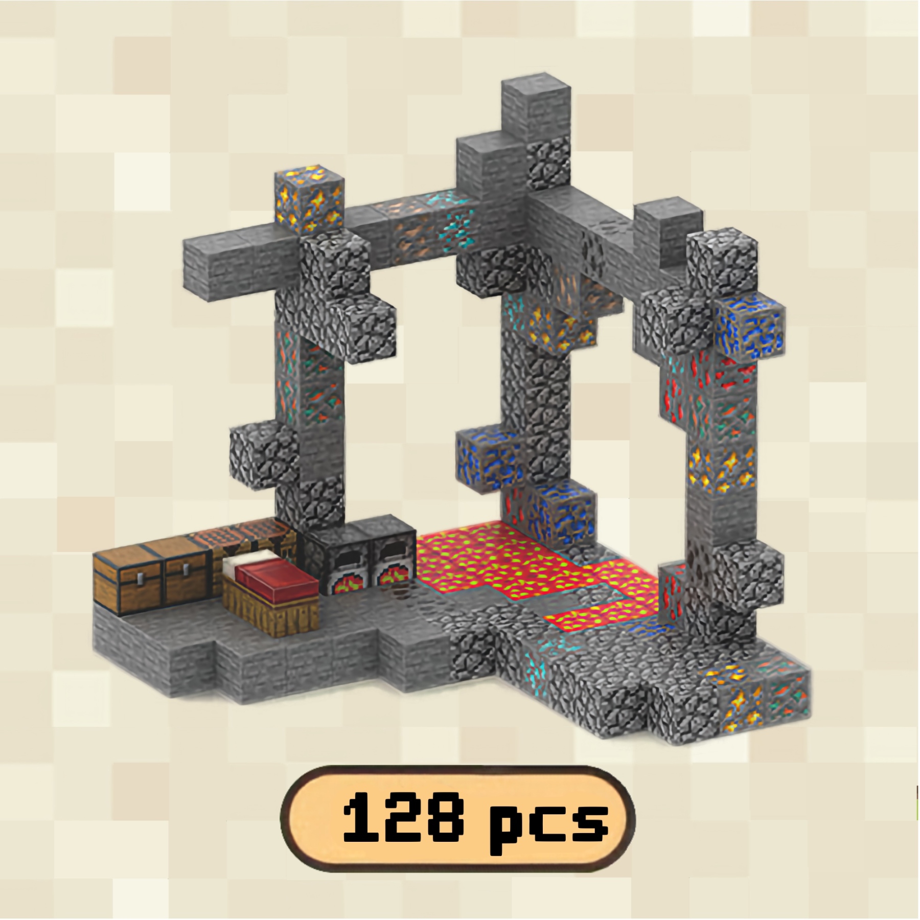 Ore Cave Magnetic Blocks 