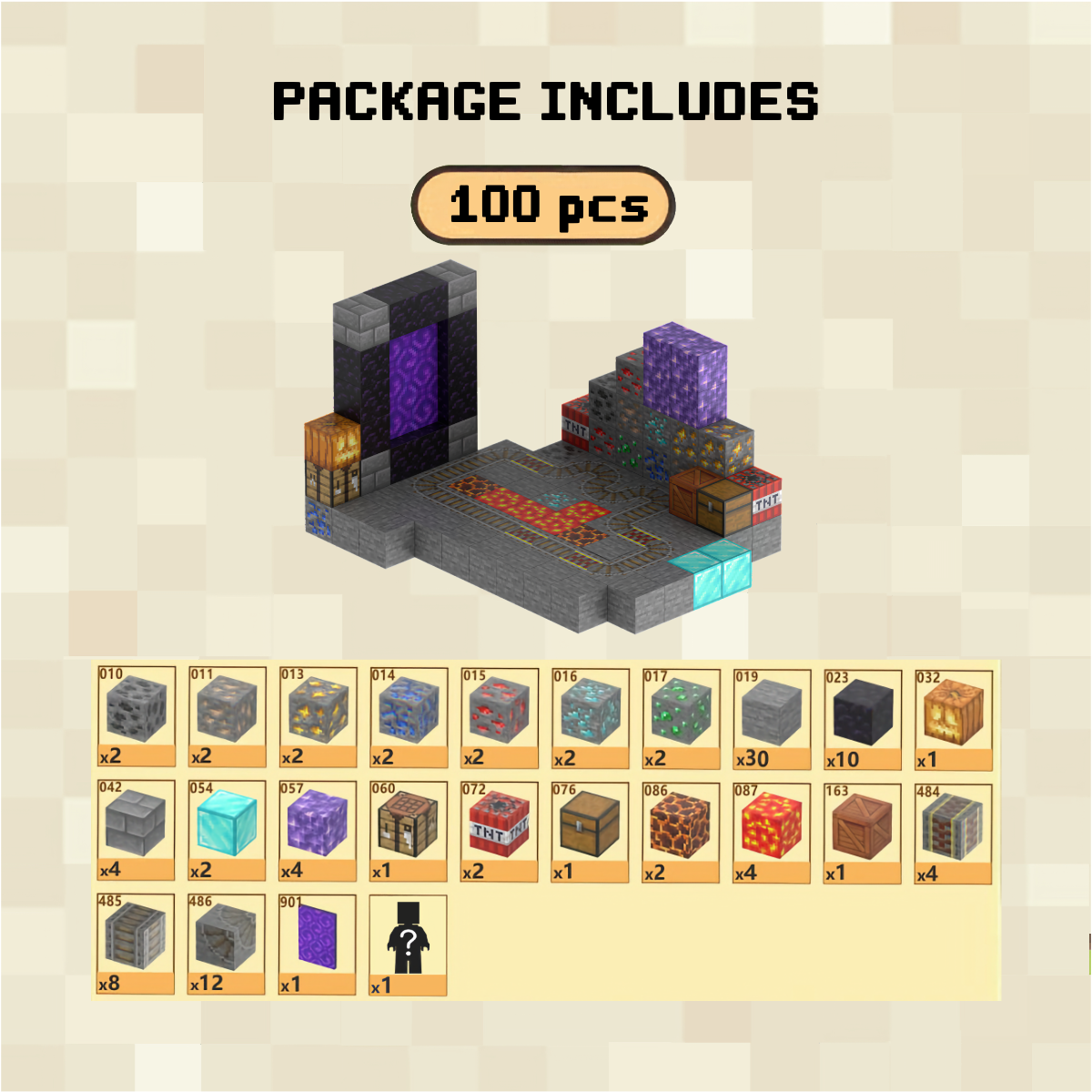 Mine Rail Magnetic Blocks