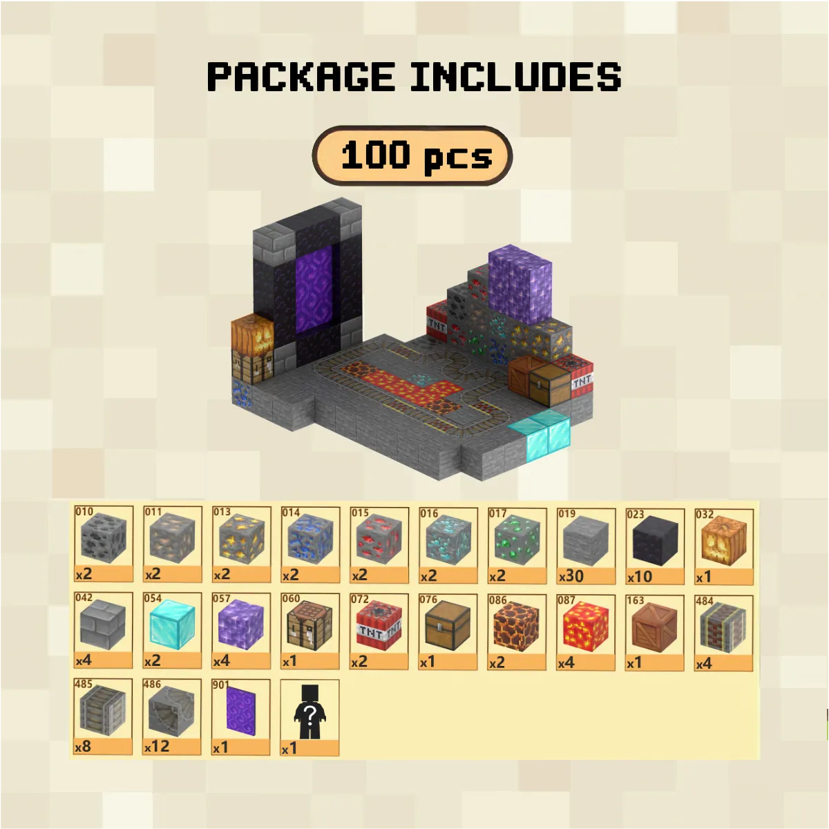 Mine Rail Magnetic Blocks