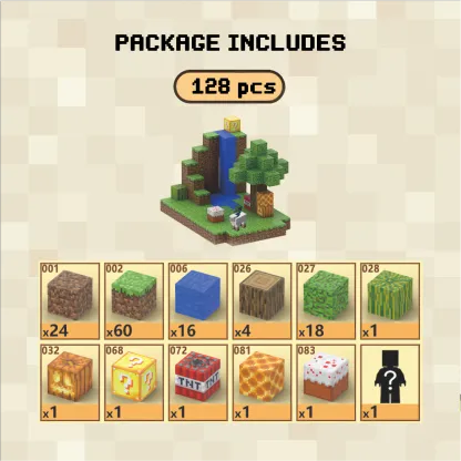 Spring Water Magnetic Blocks 