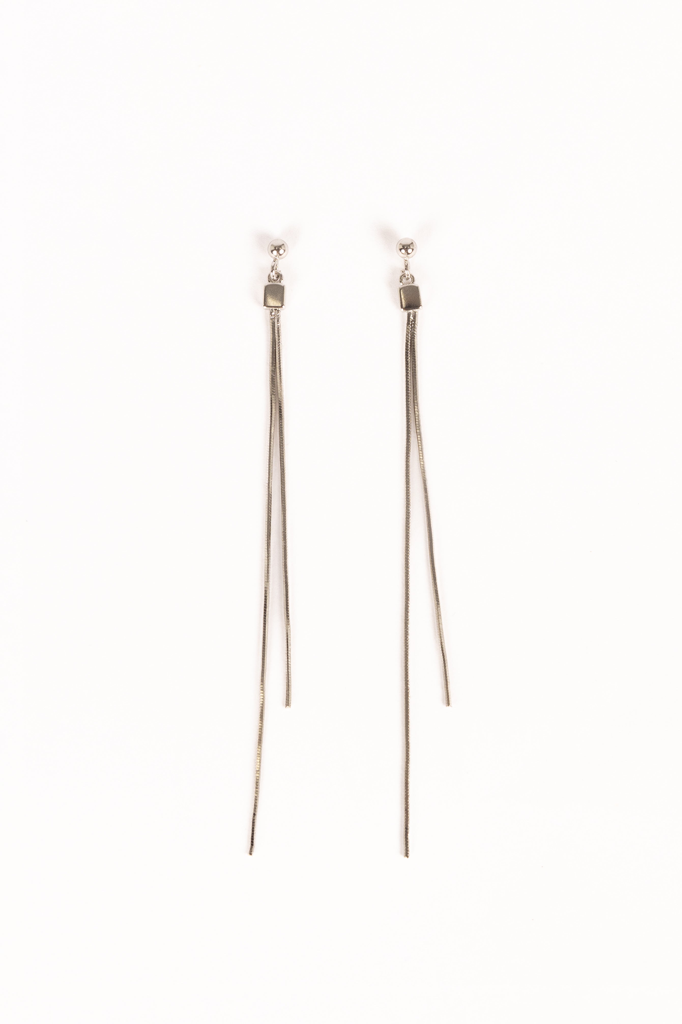 Gina Earrings - Silver-Aur Fashion