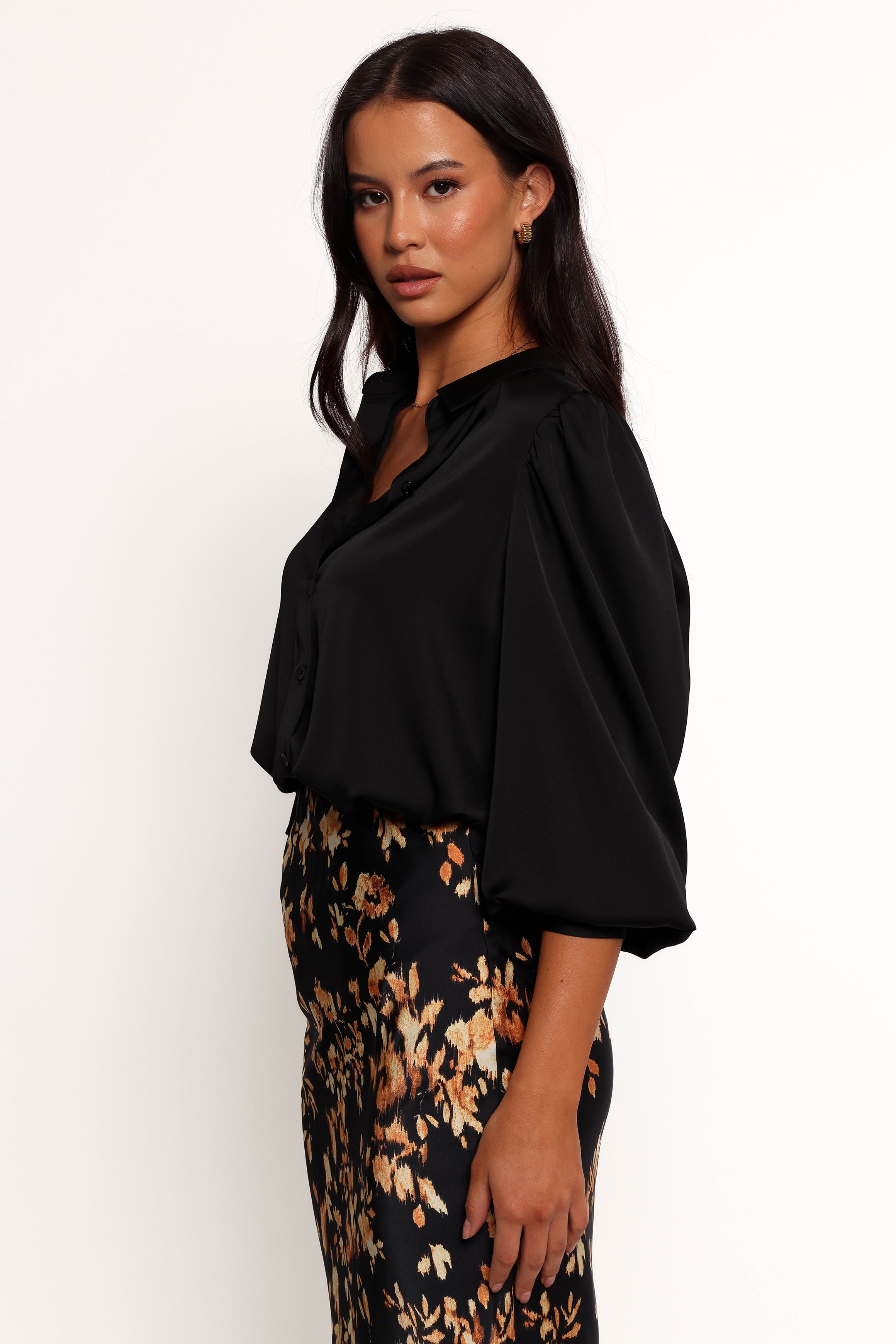 Melodie Top - Black-Aur Fashion