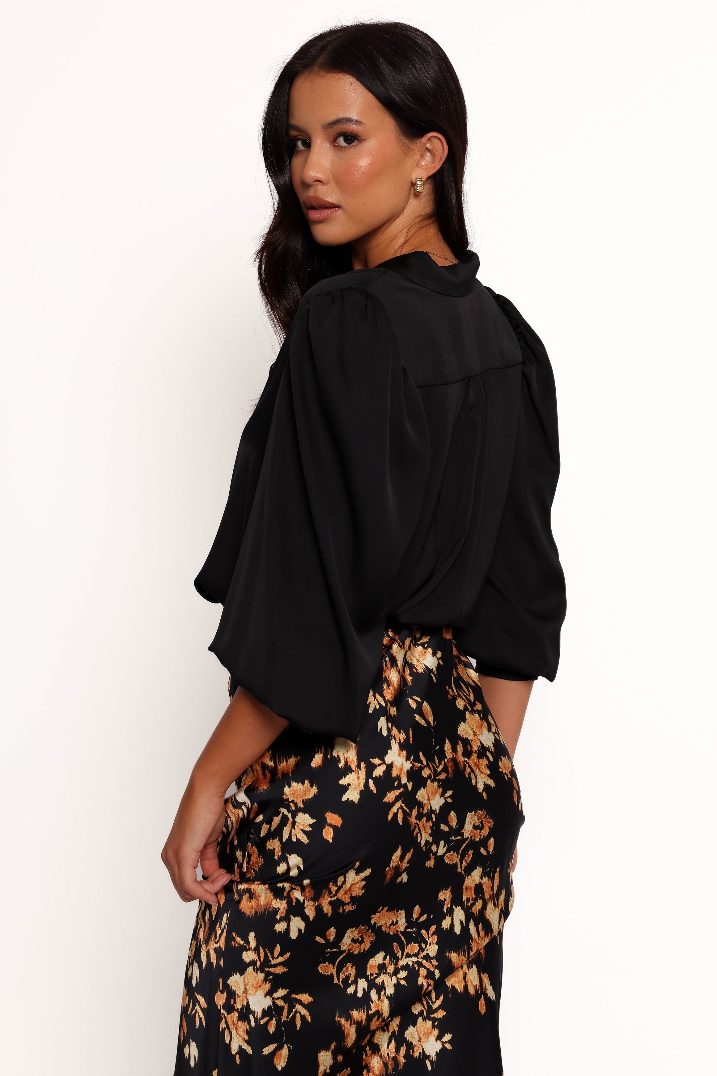 Melodie Top - Black-Aur Fashion
