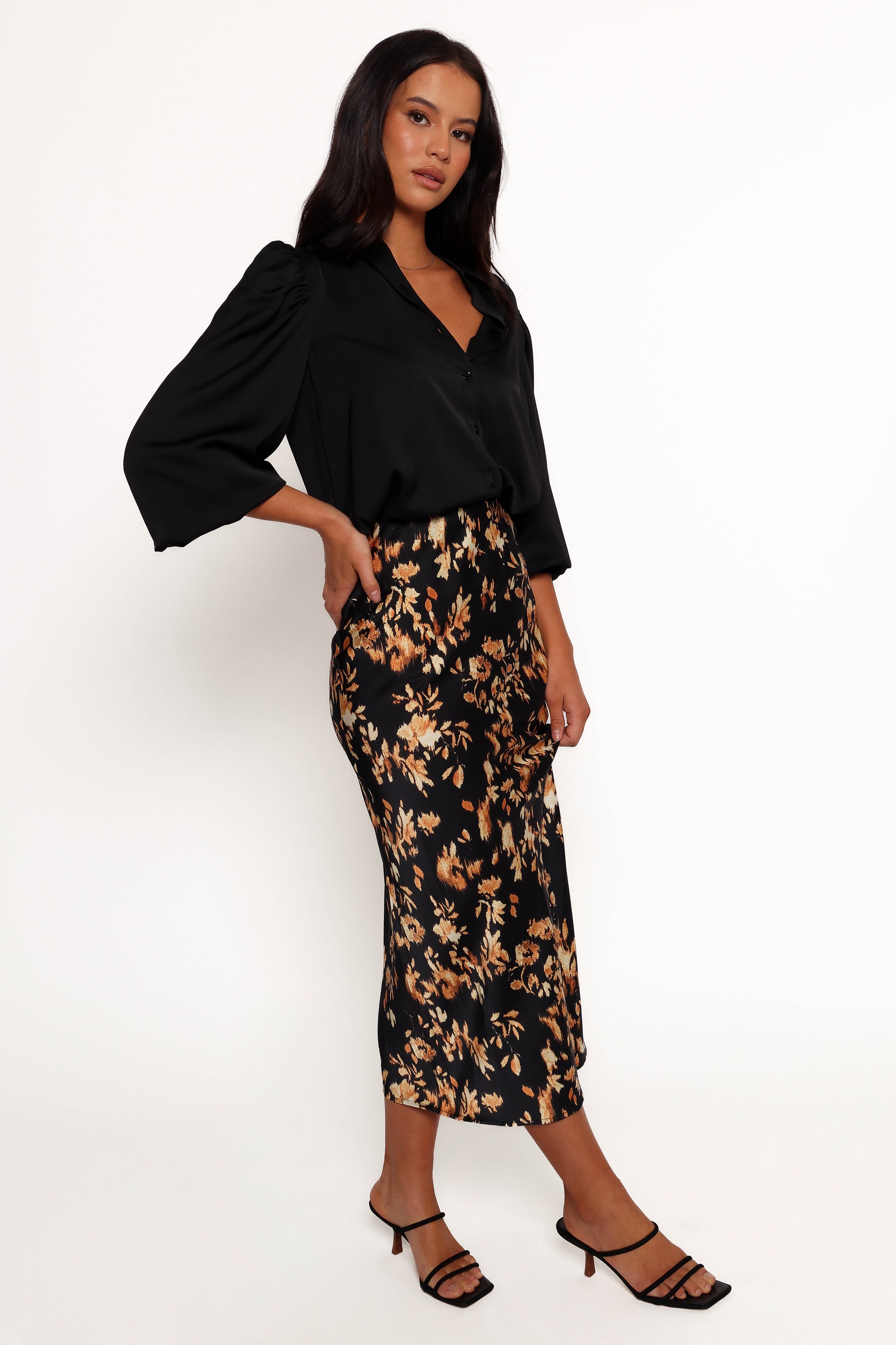 Melodie Top - Black-Aur Fashion