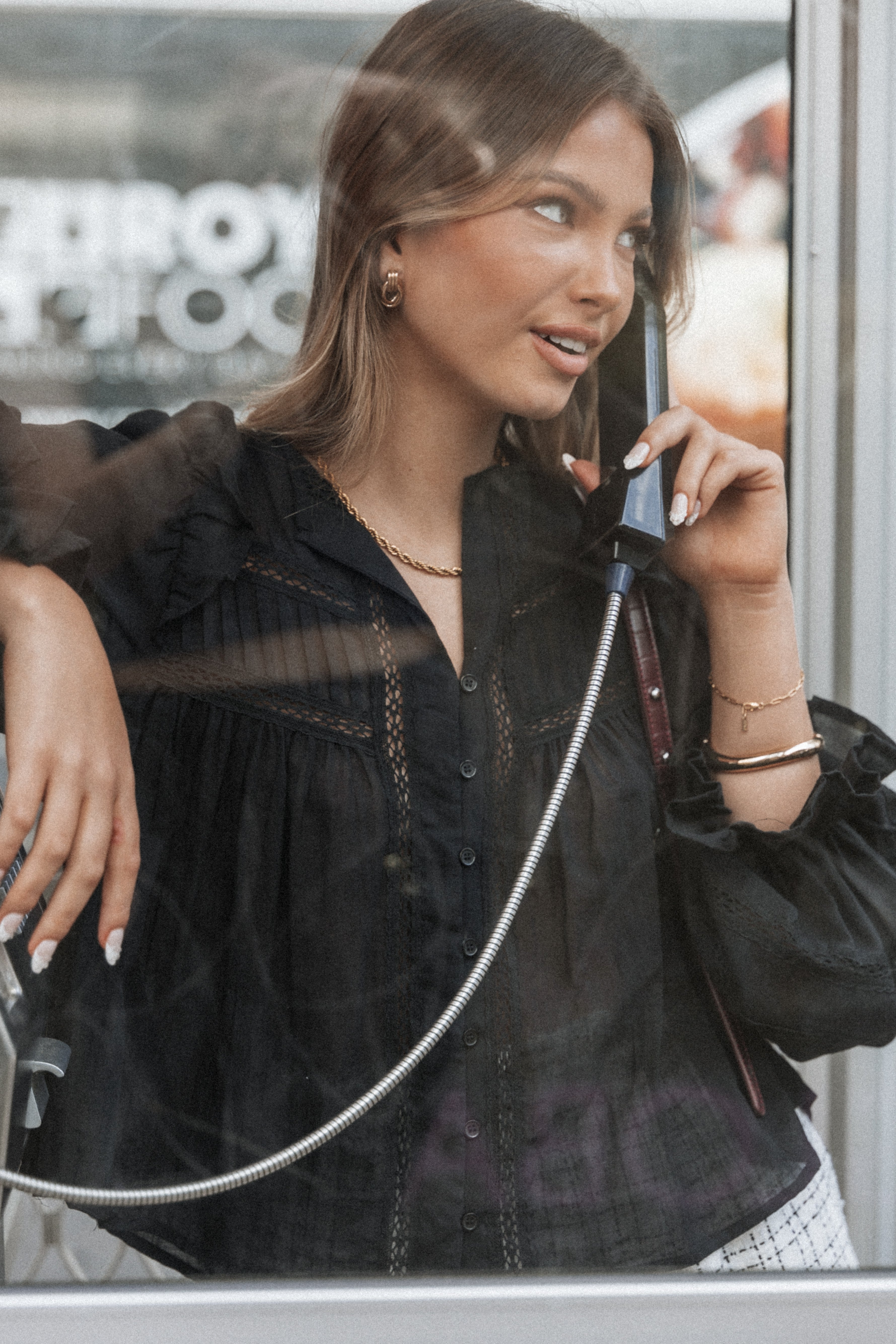 Emelia Top - Black-Aur Fashion