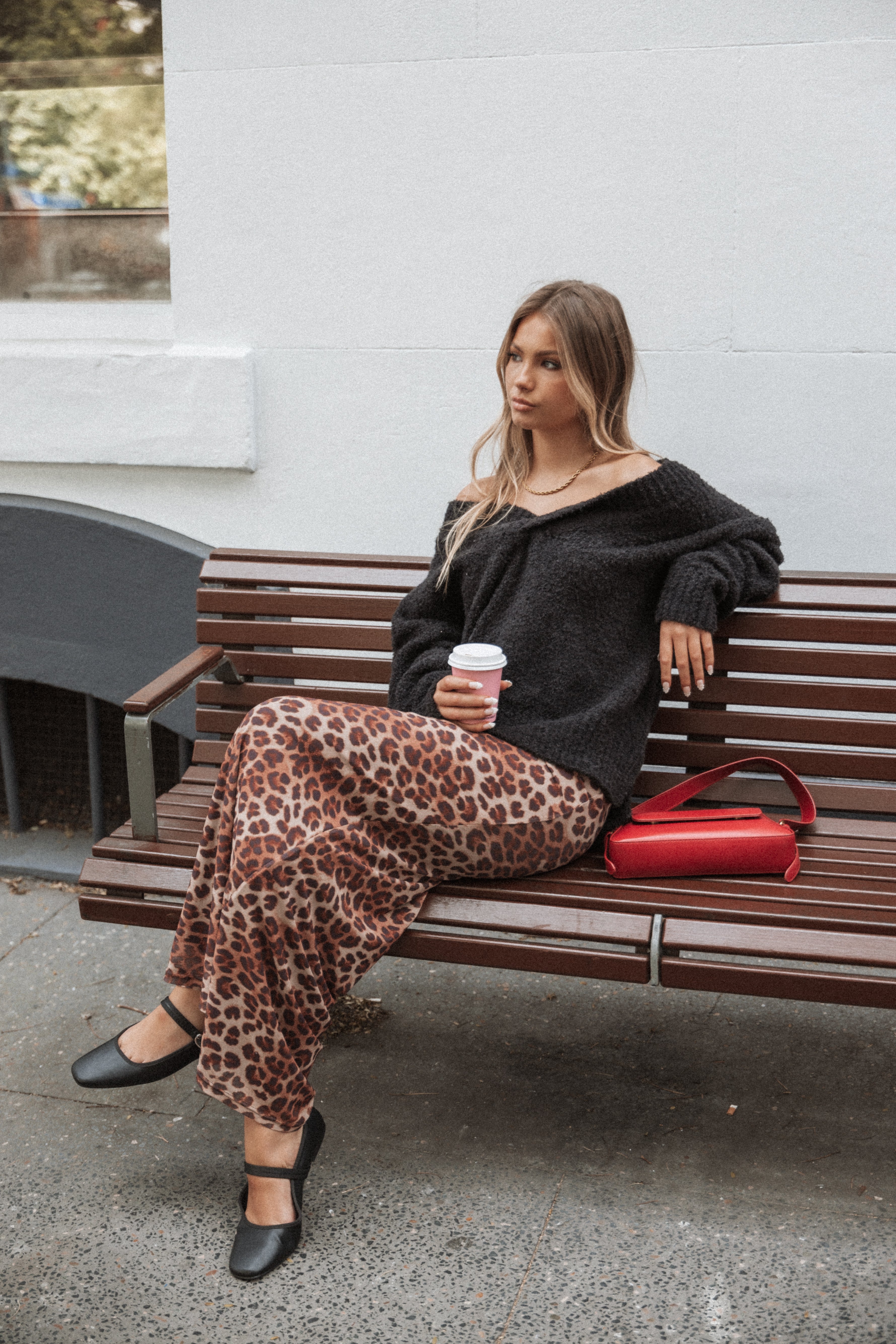 Cici Maxi Skirt - Leopard-Aur Fashion