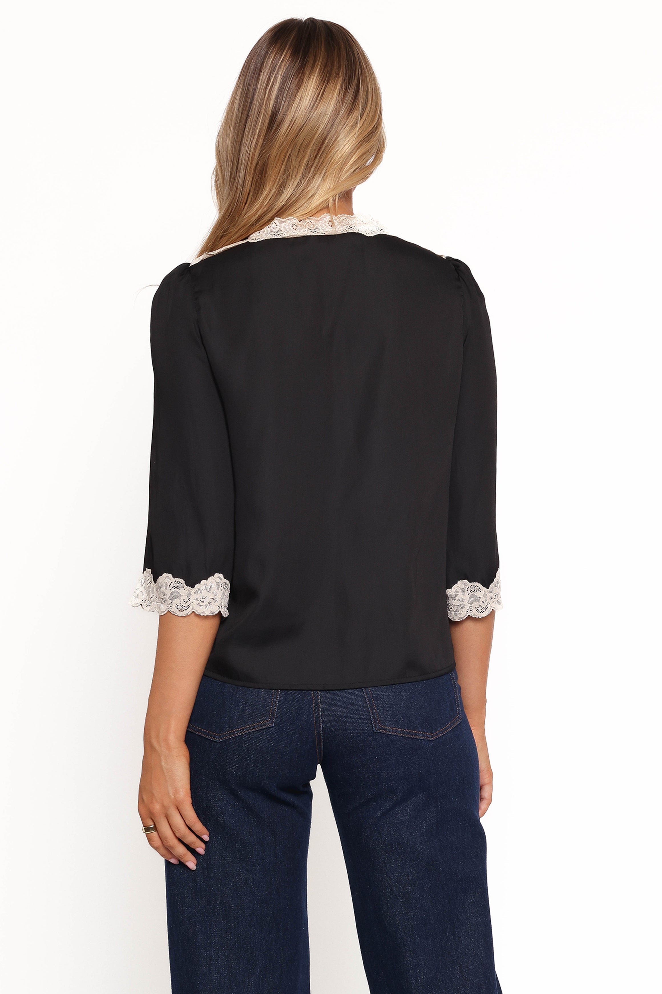 Kelsea Top - Black-Aur Fashion