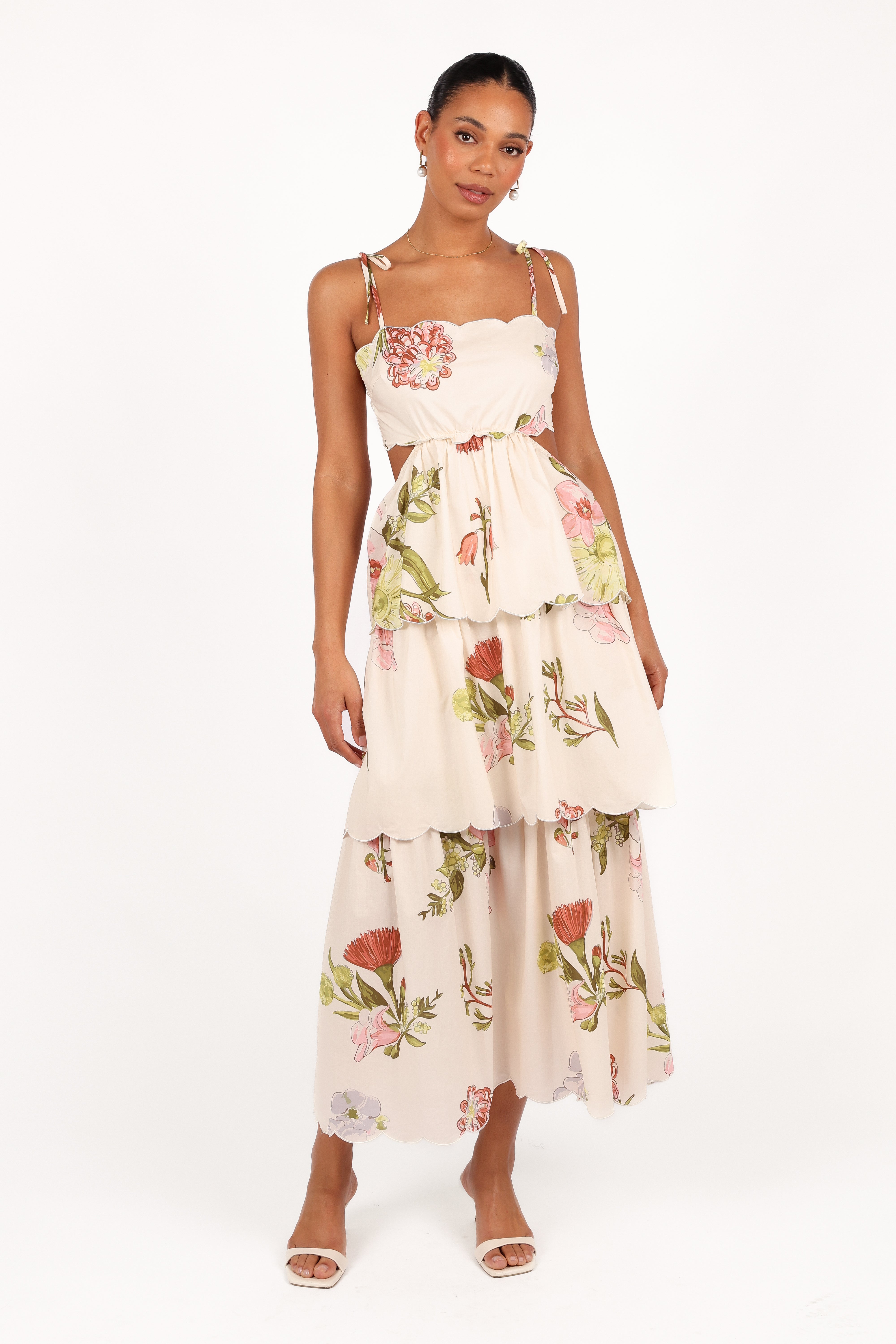 Adelaide Maxi Dress - Native Flora-Aur Fashion
