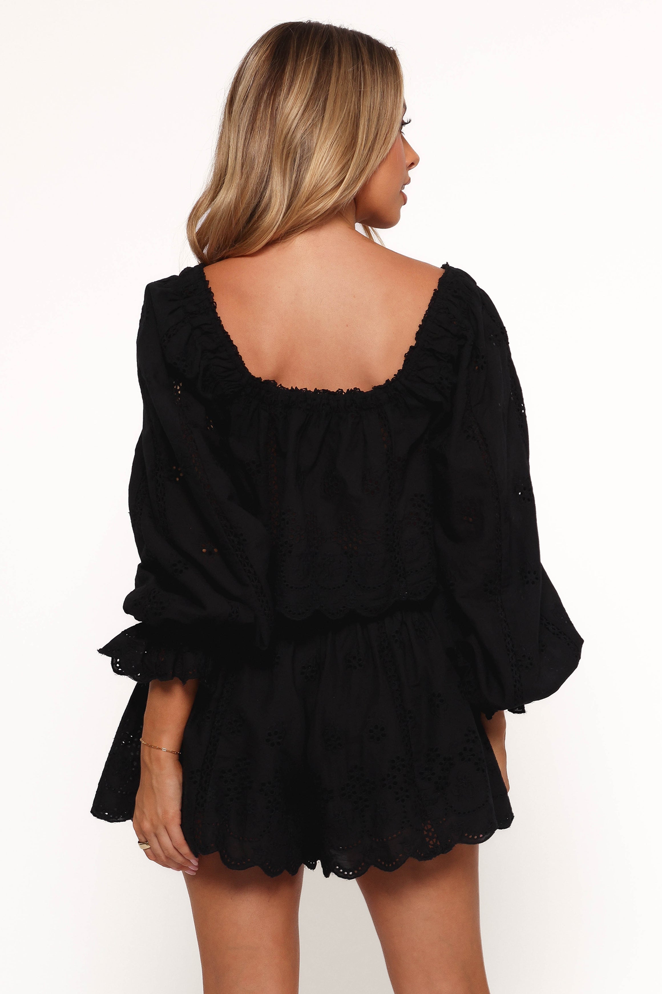 Alessia Two Piece Set - Black-Aur Fashion