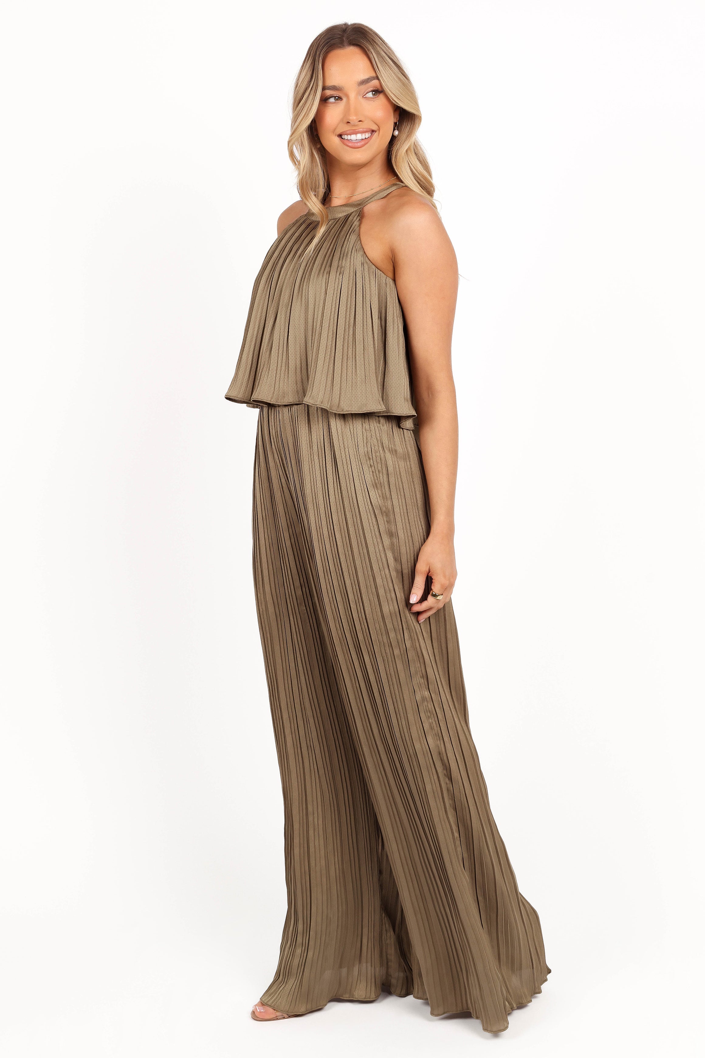 Alina Jumpsuit - Olive-Aur Fashion