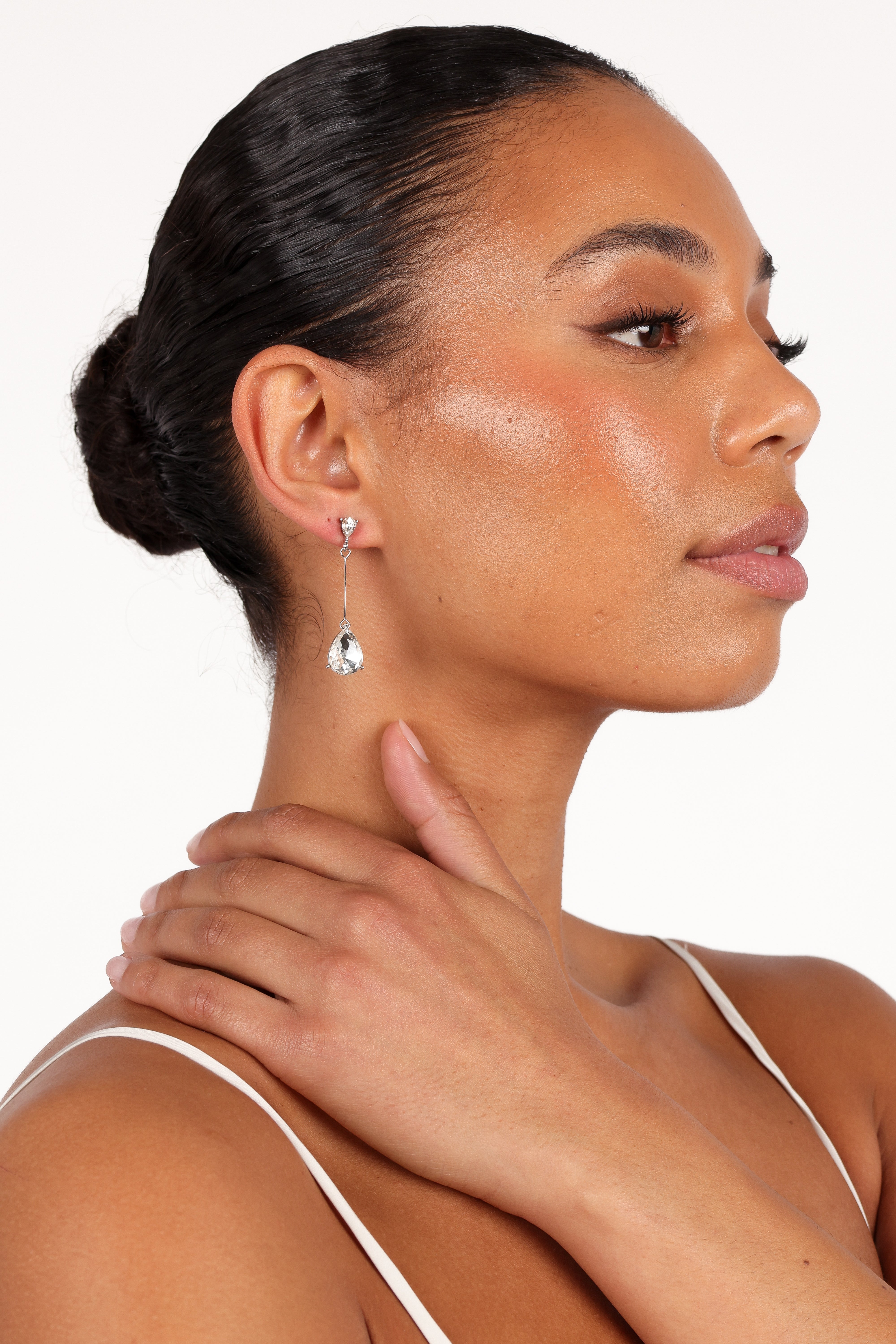 Amie Earrings - Silver-Aur Fashion