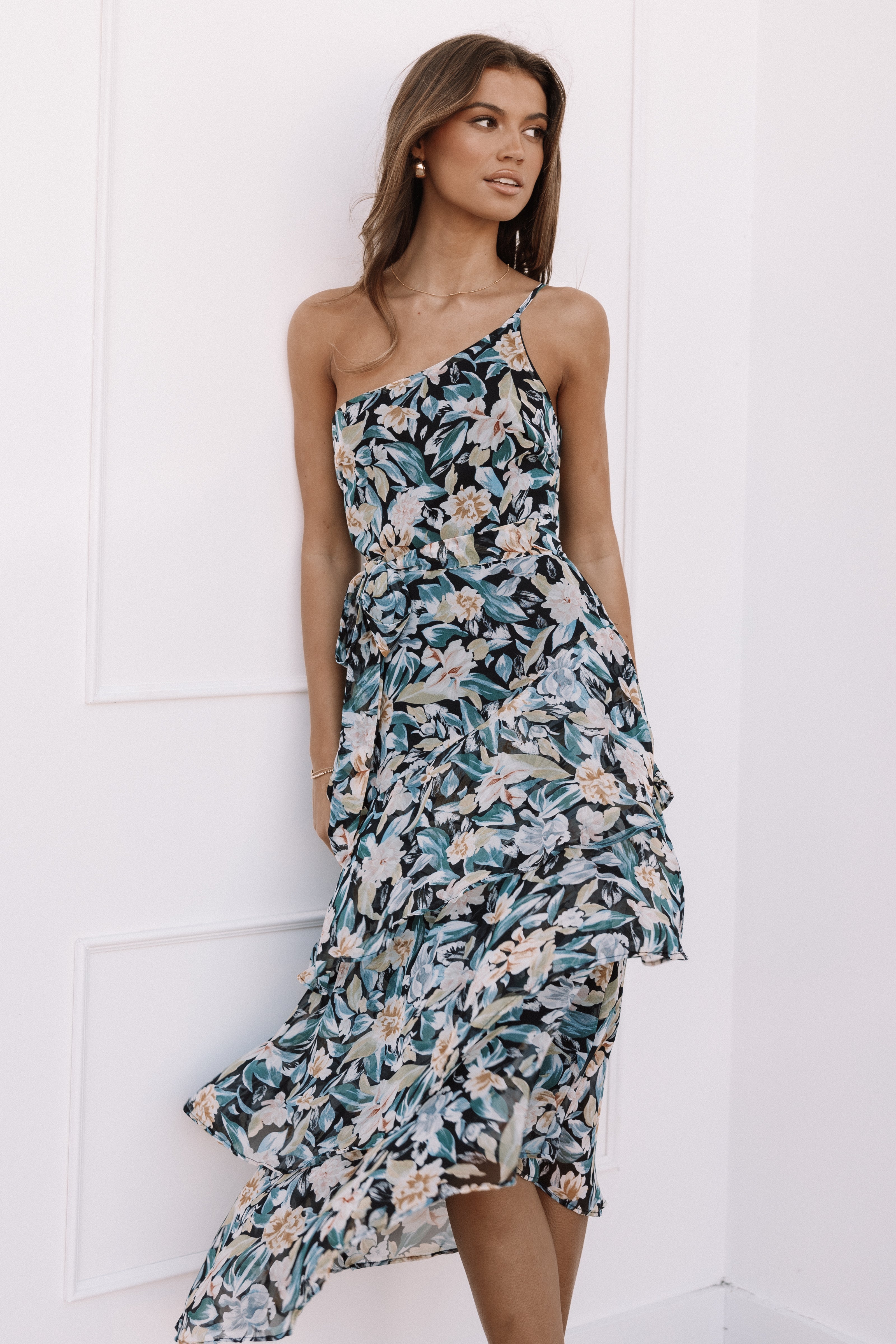 Amren Dress - Black-Aur Fashion