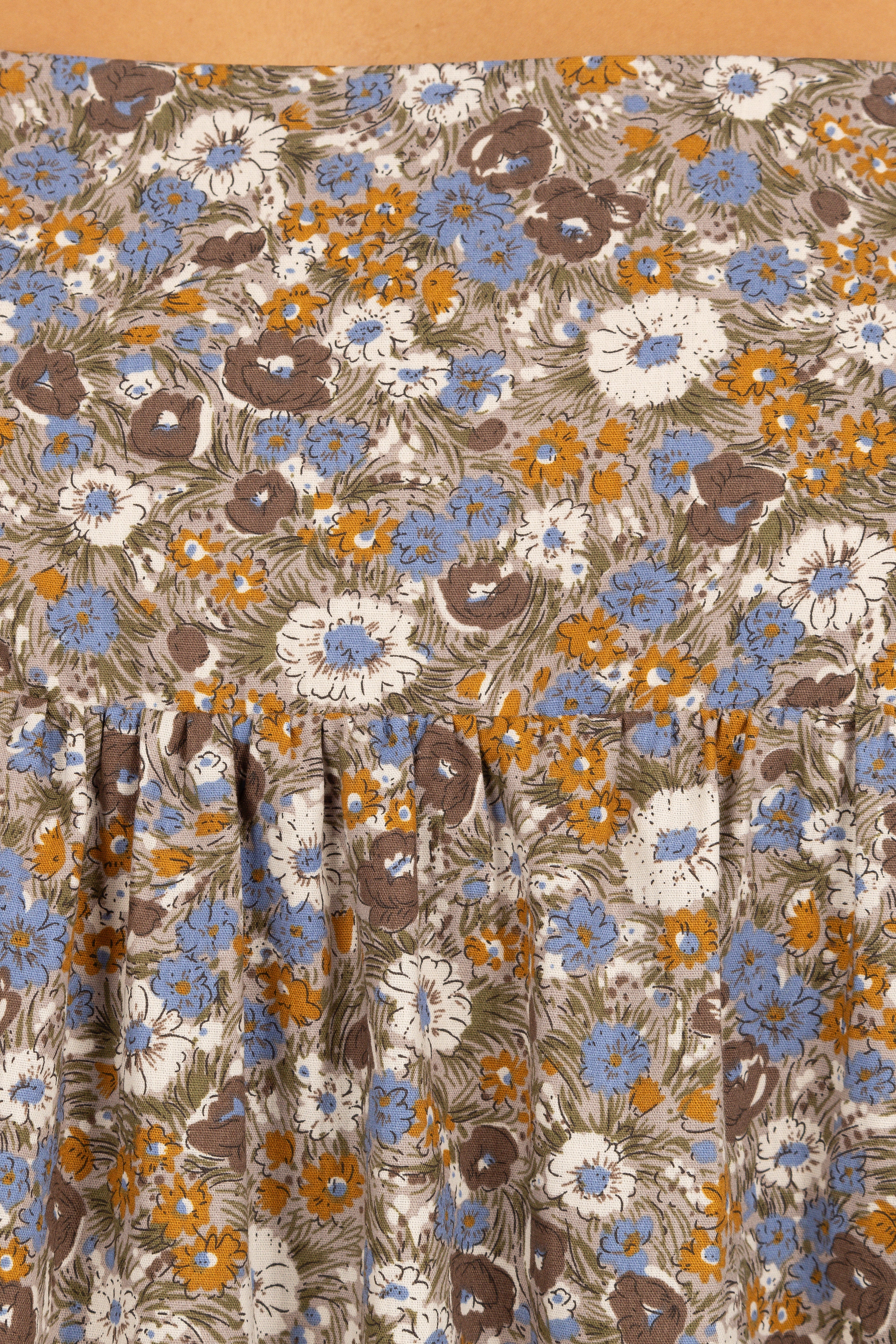 Andy Maxi Dress - Olive Ditsy Floral-Aur Fashion