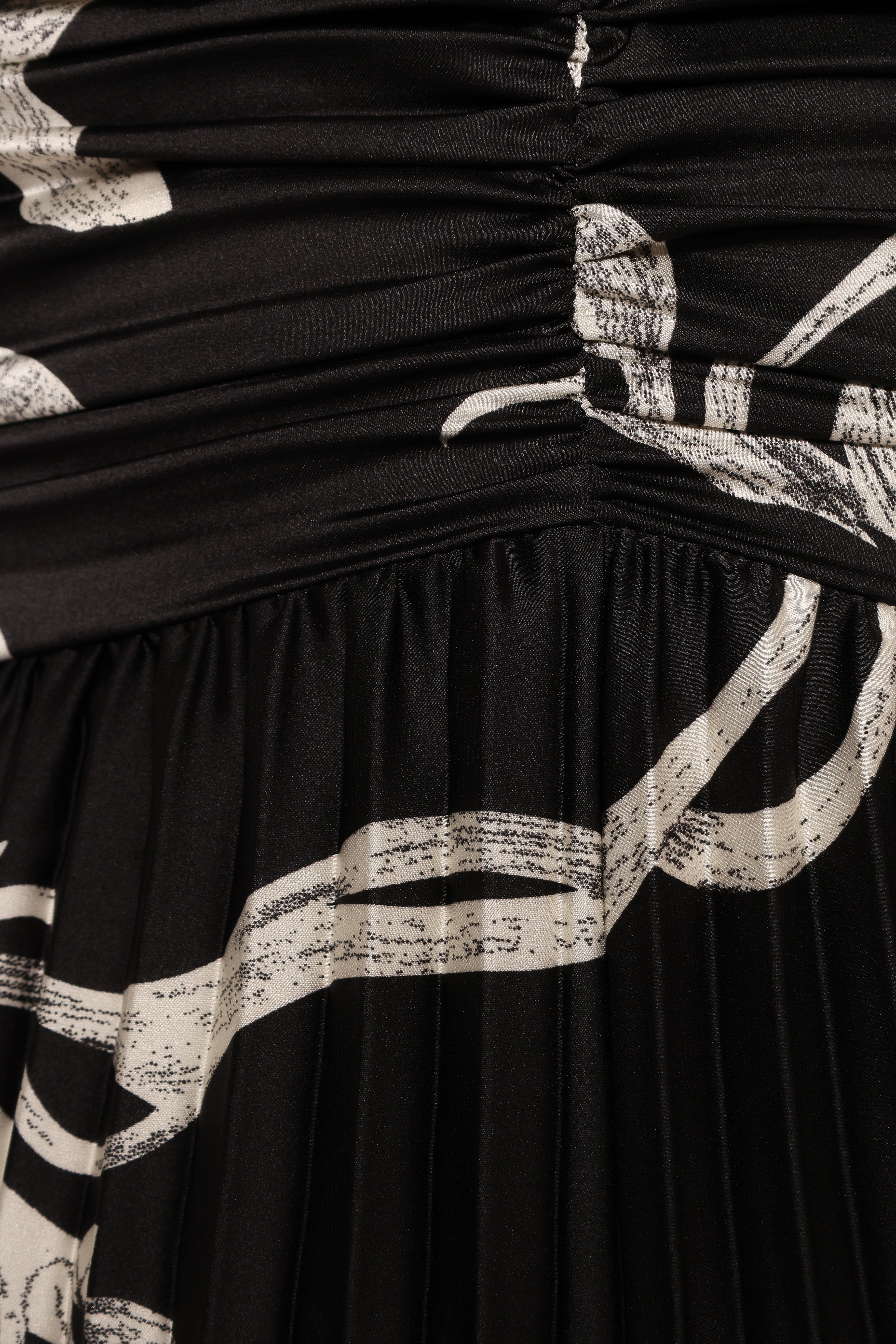 Angelique Pleated Jumpsuit - Black Floral-Aur Fashion