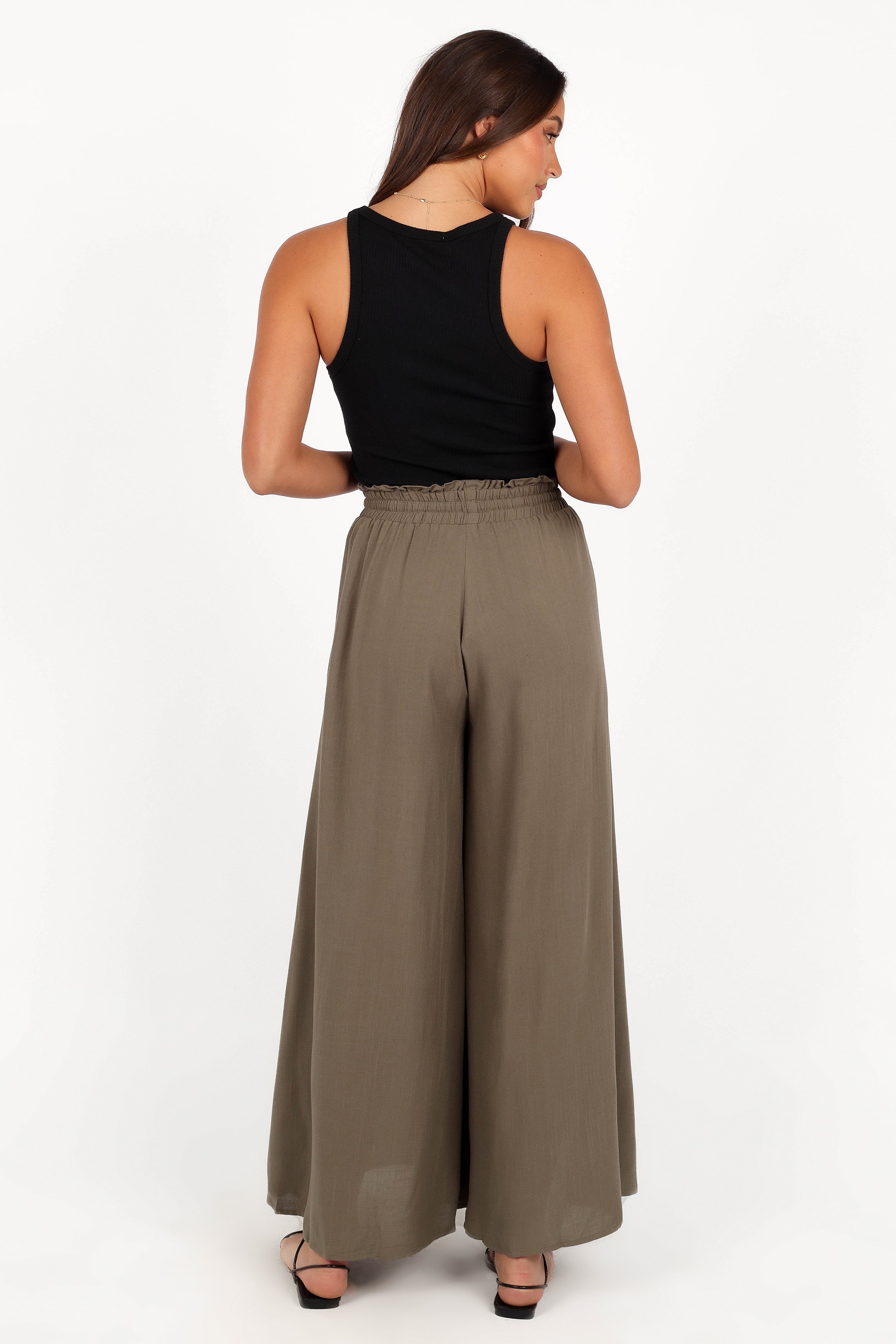 Arden Pant - Olive-Aur Fashion