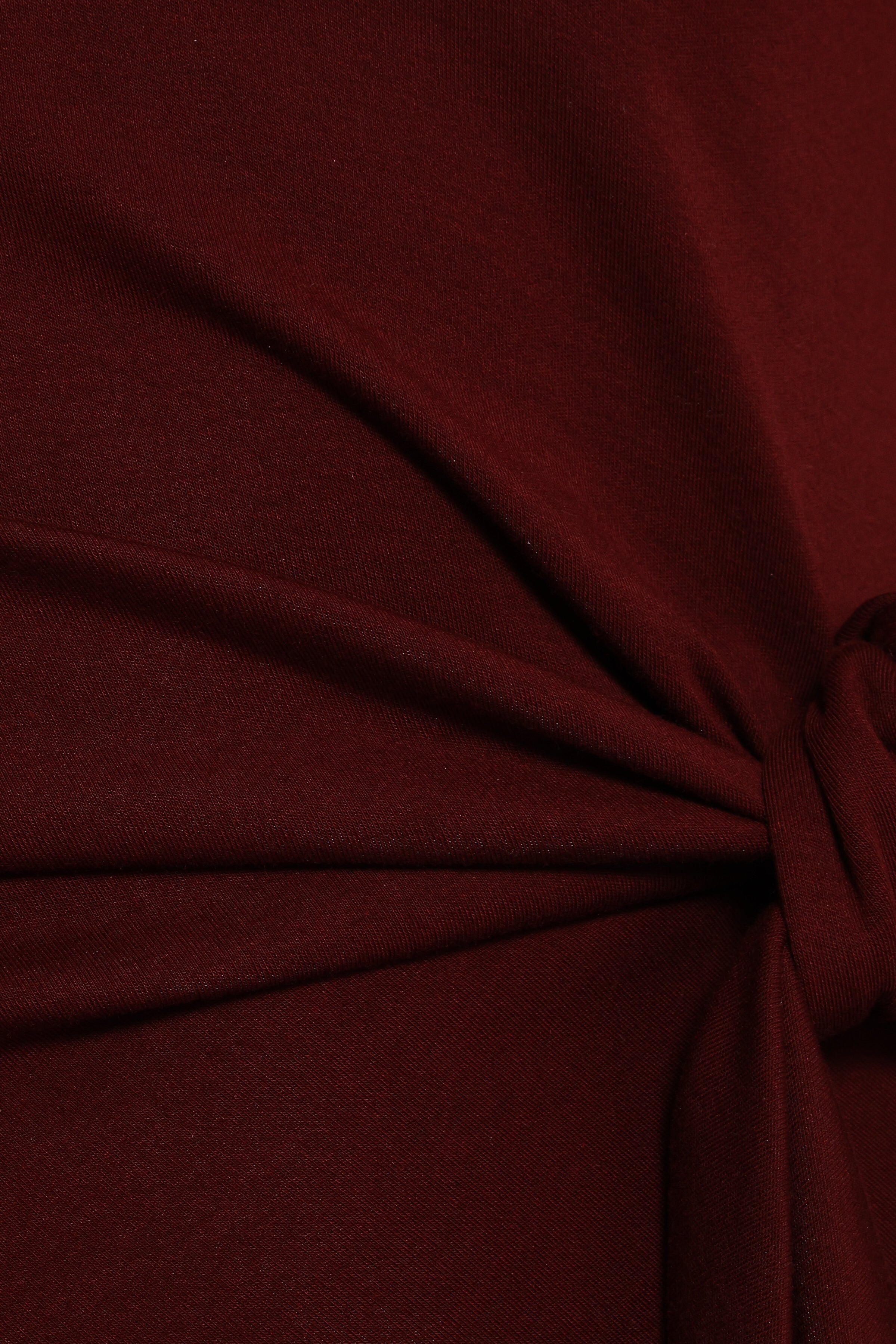 Asha Midi Dress - Wine-Aur Fashion