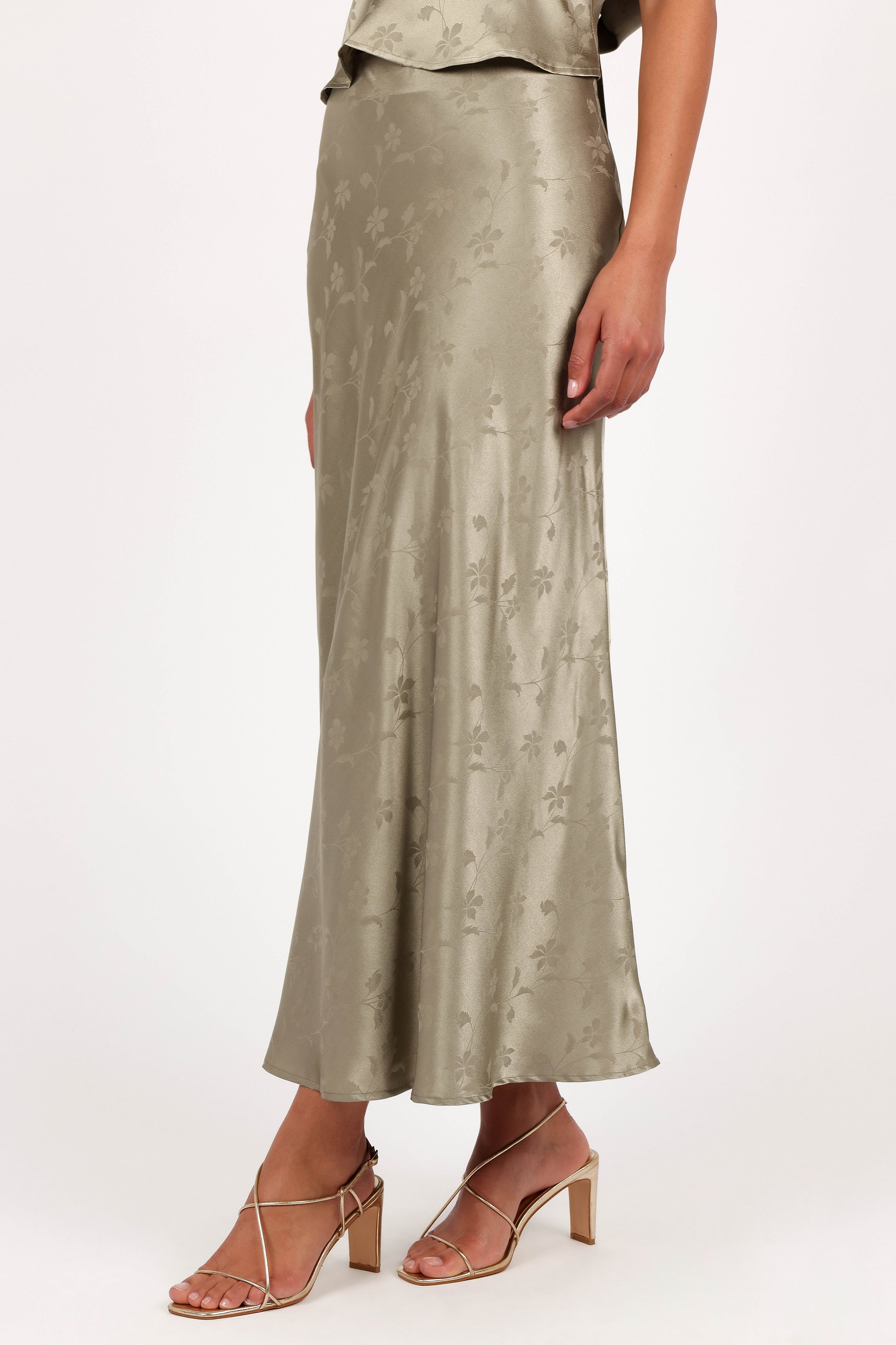 Belle Two Piece Set - Olive-Aur Fashion