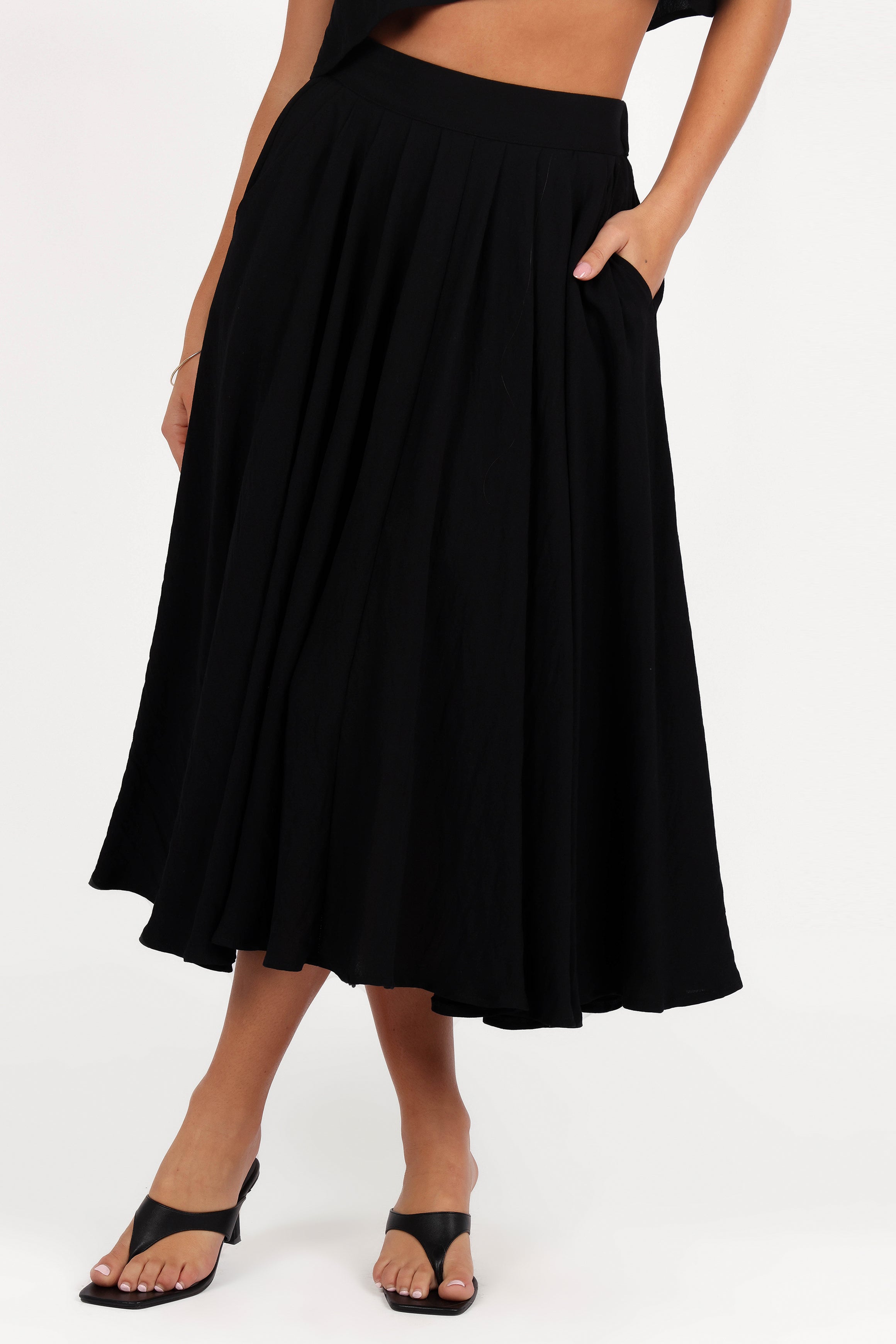 Bessie Two Piece Set - Black-Aur Fashion