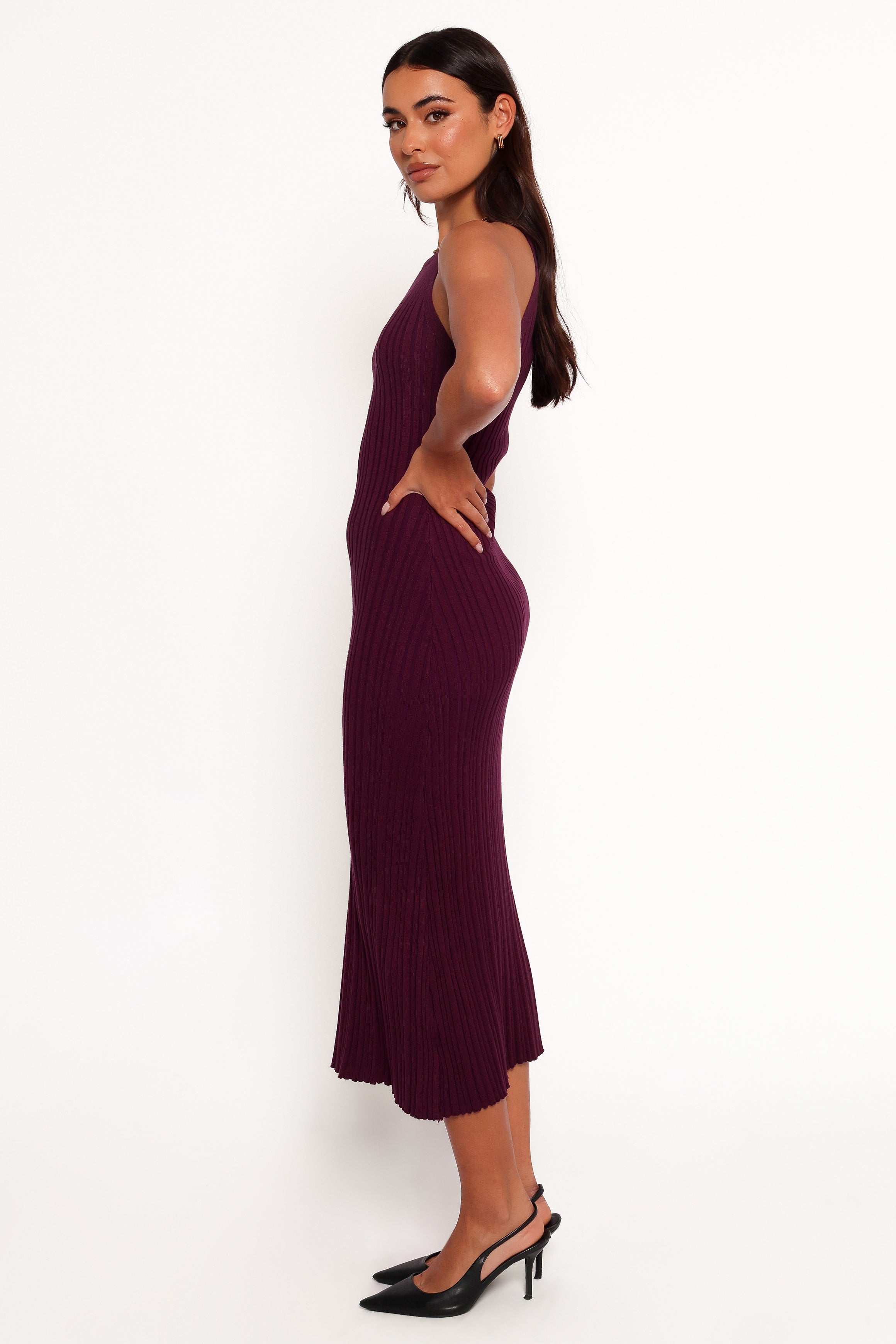 Brighton Maxi Dress - Plum-Aur Fashion