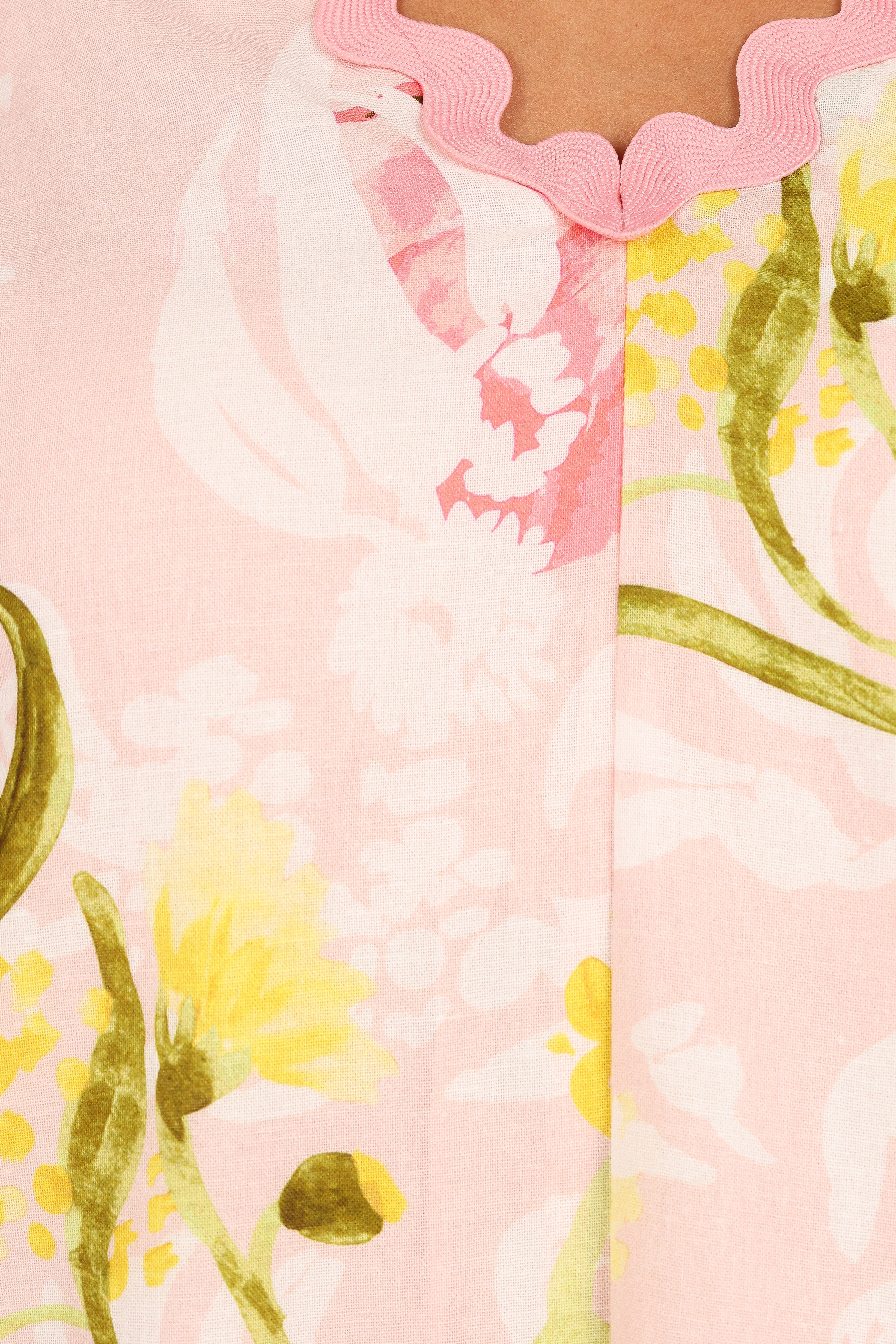 Calliope Mini Dress - Acacia Blossom-Aur Fashion