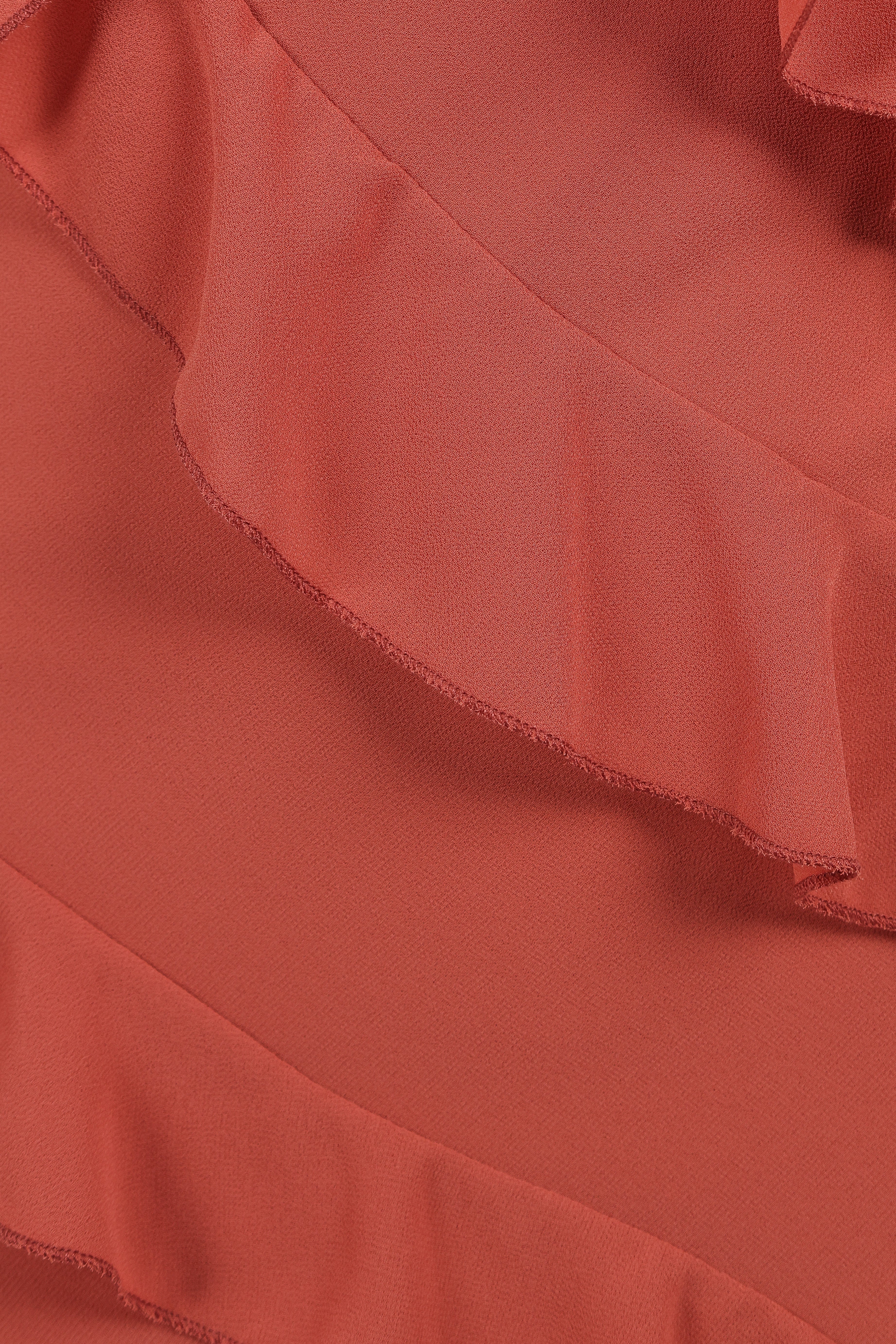 Ciao Ruffles Maxi Dress - Rosewood-Aur Fashion