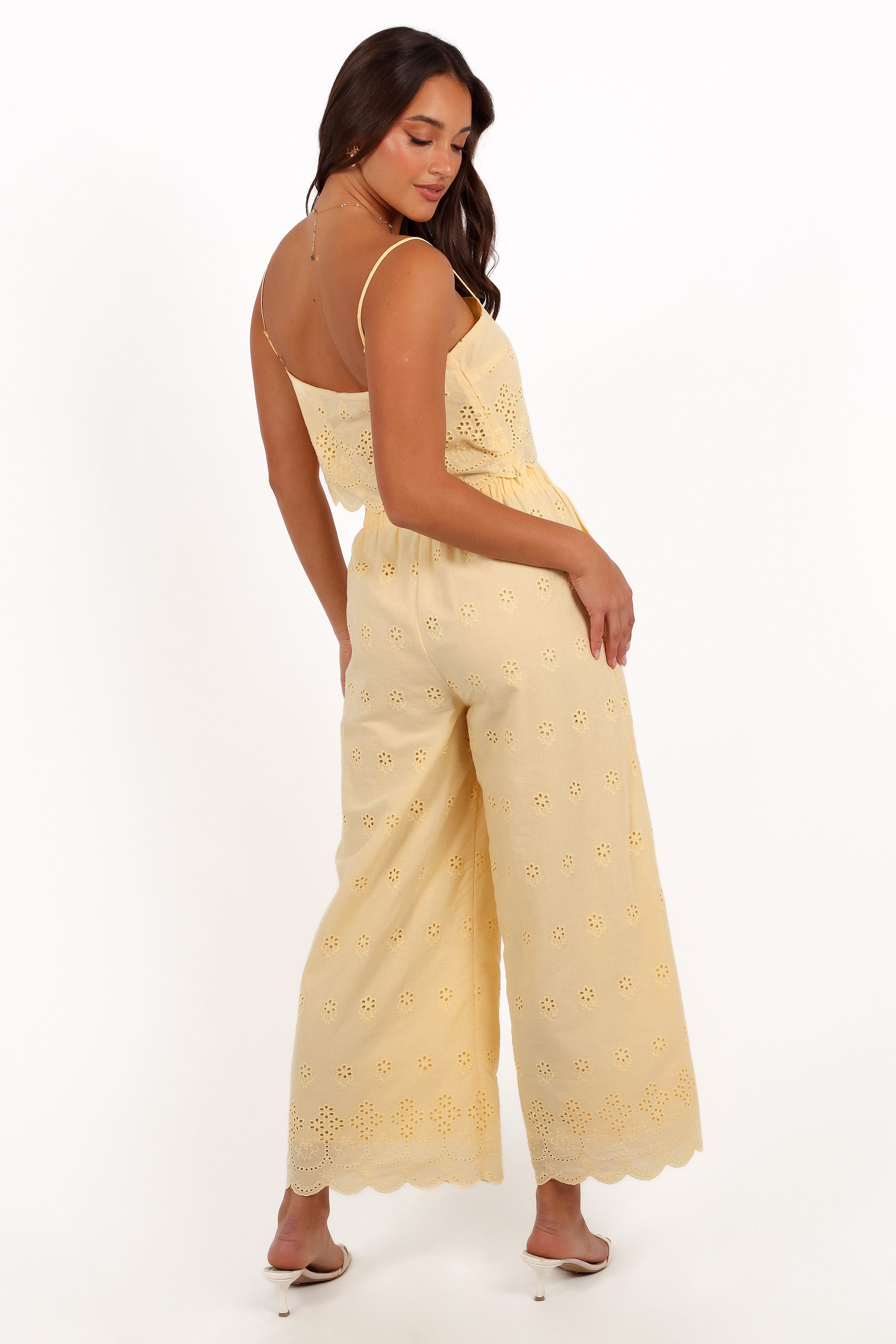 Clementine Pant Set - Honeysuckle Yellow-Aur Fashion