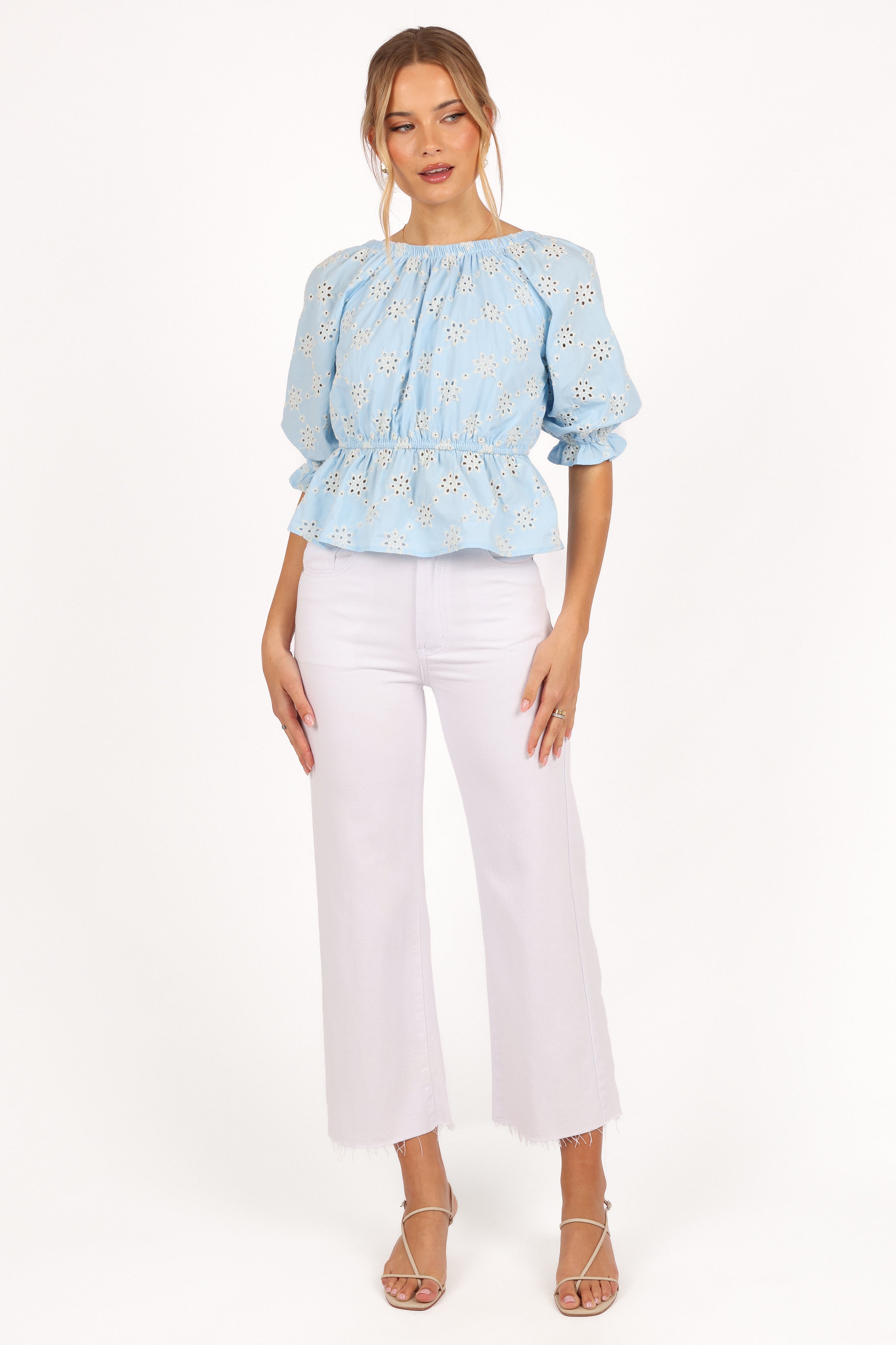 Cristiana Top - Sky-Aur Fashion