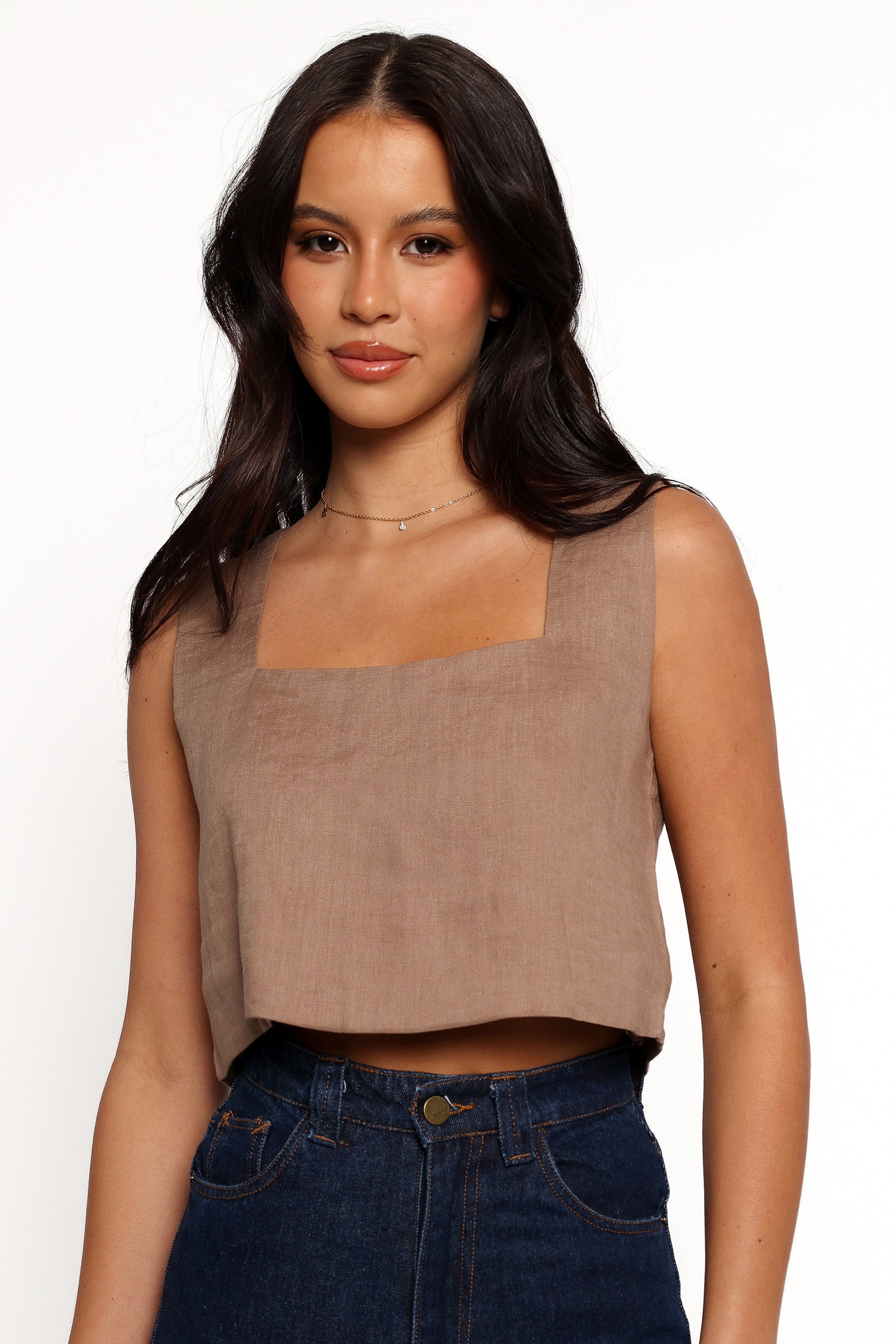 Devlin Top - Mocha-Aur Fashion