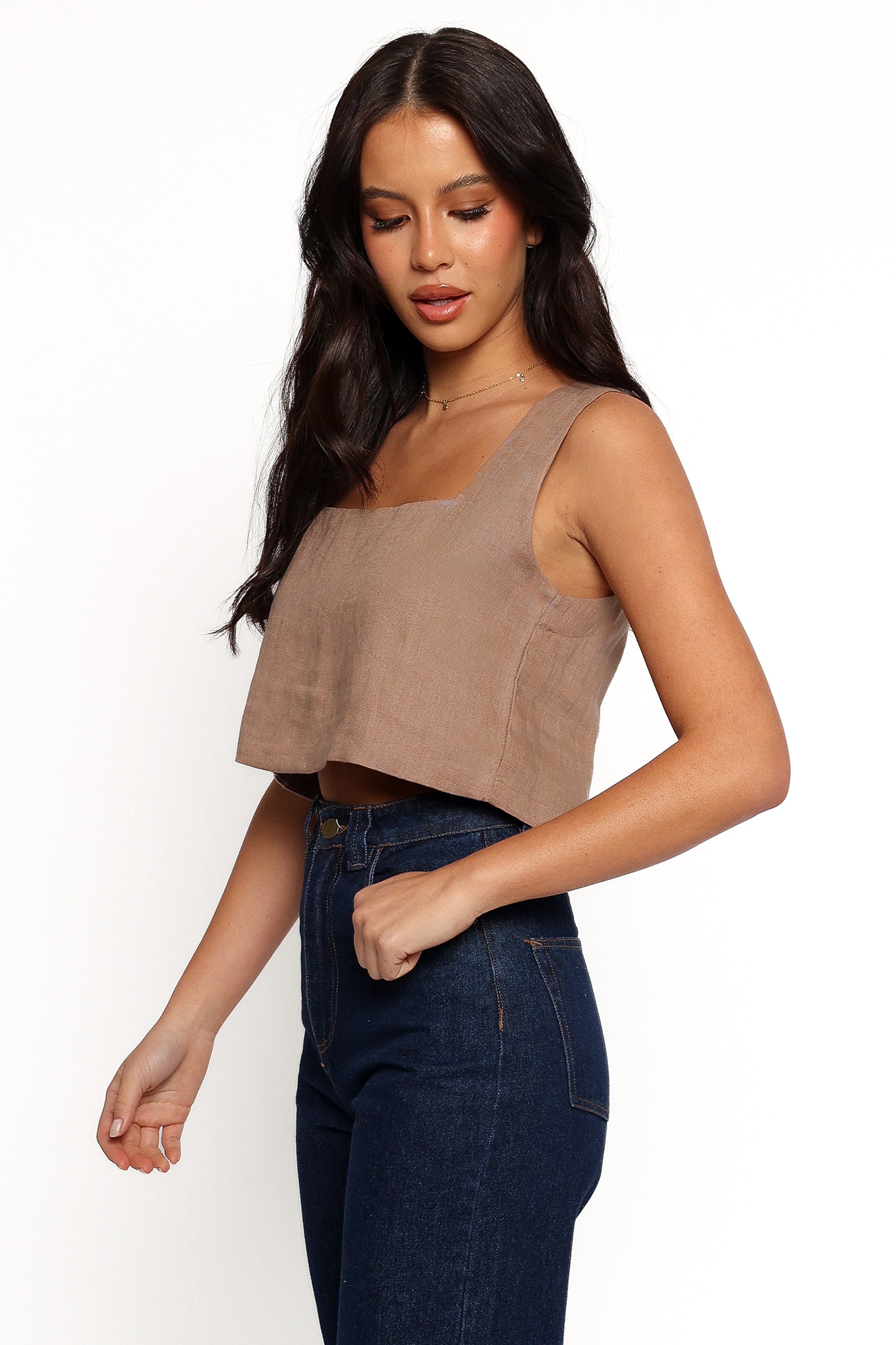 Devlin Top - Mocha-Aur Fashion