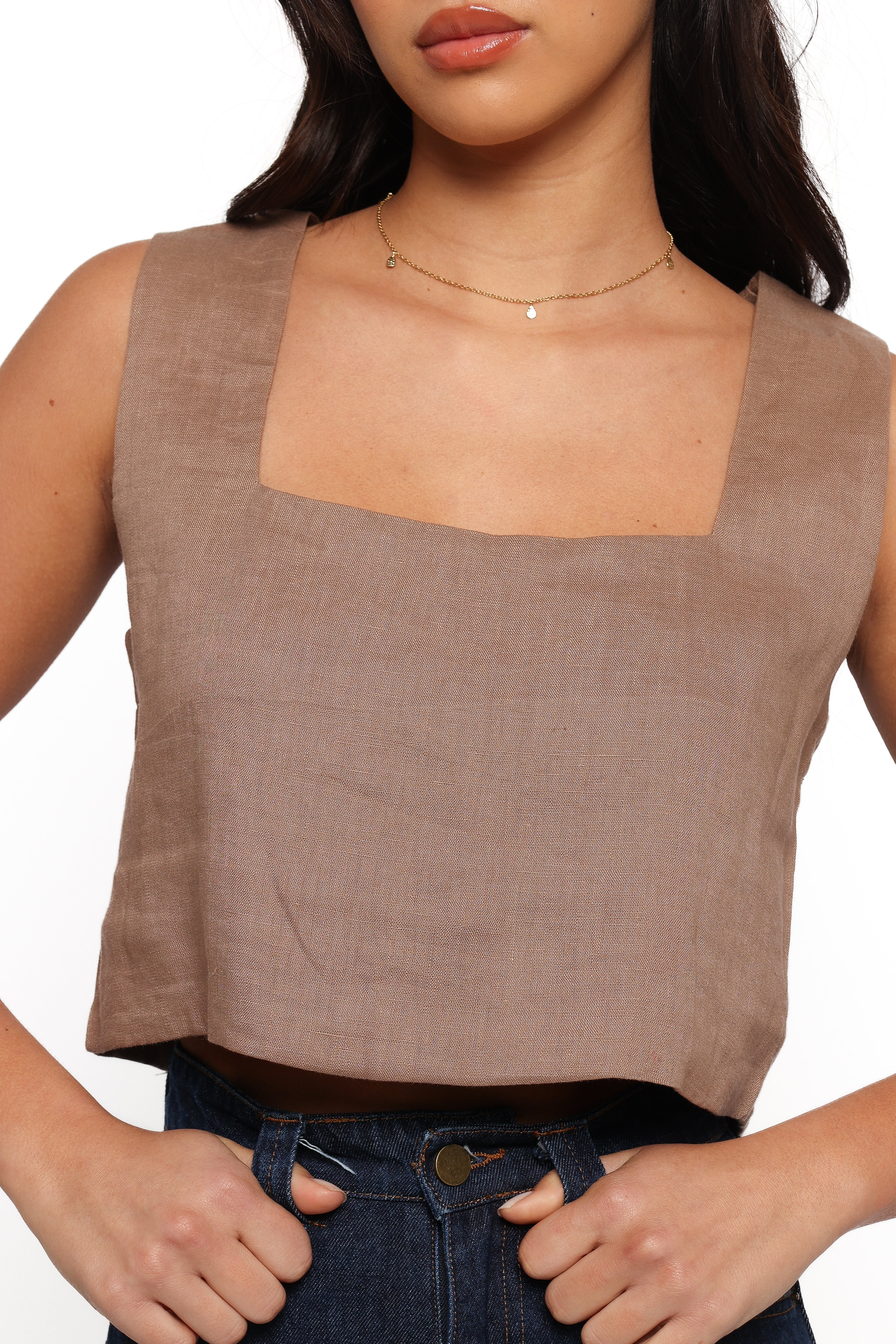 Devlin Top - Mocha-Aur Fashion