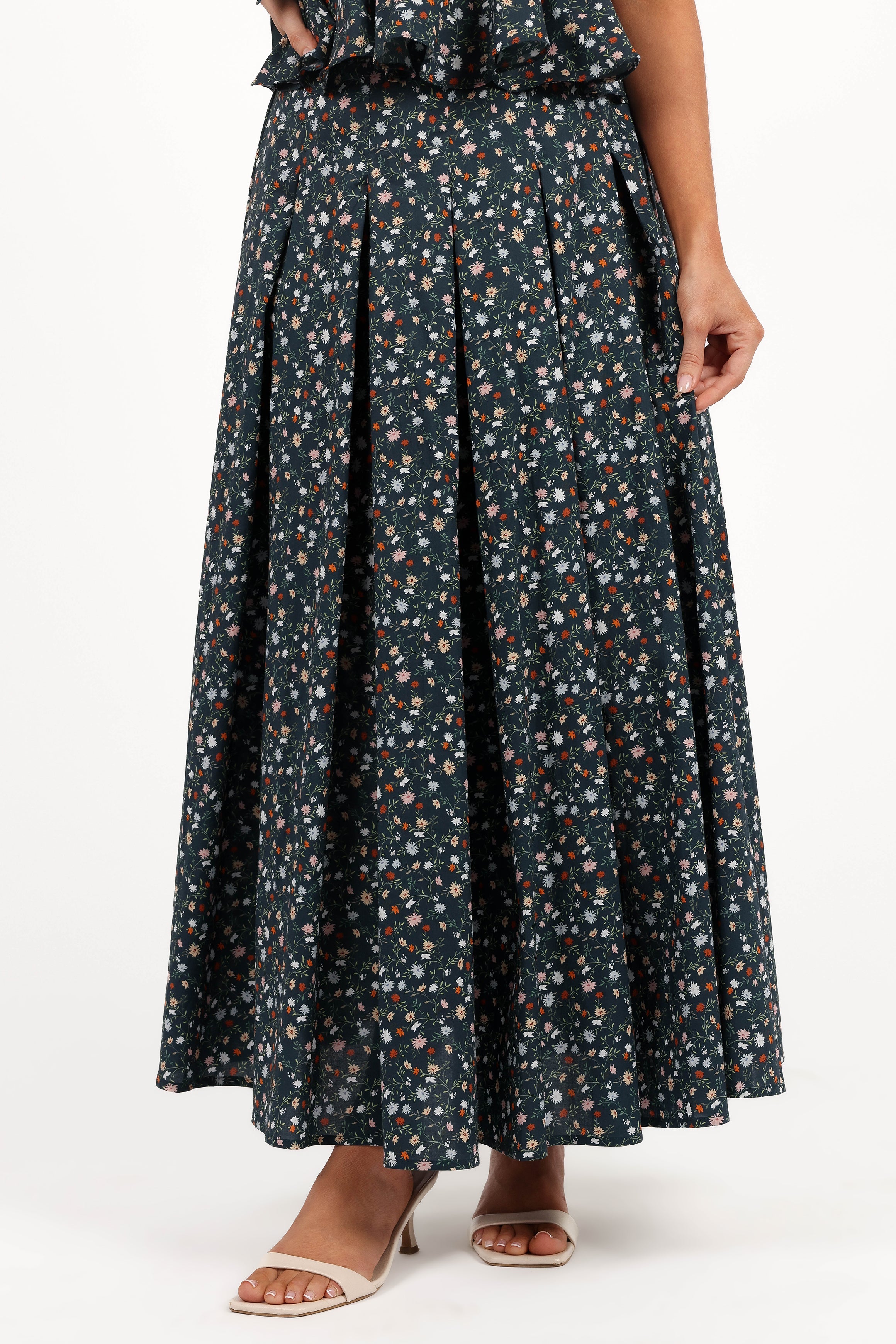 Eden Two Piece Set - Hunter Green-Aur Fashion