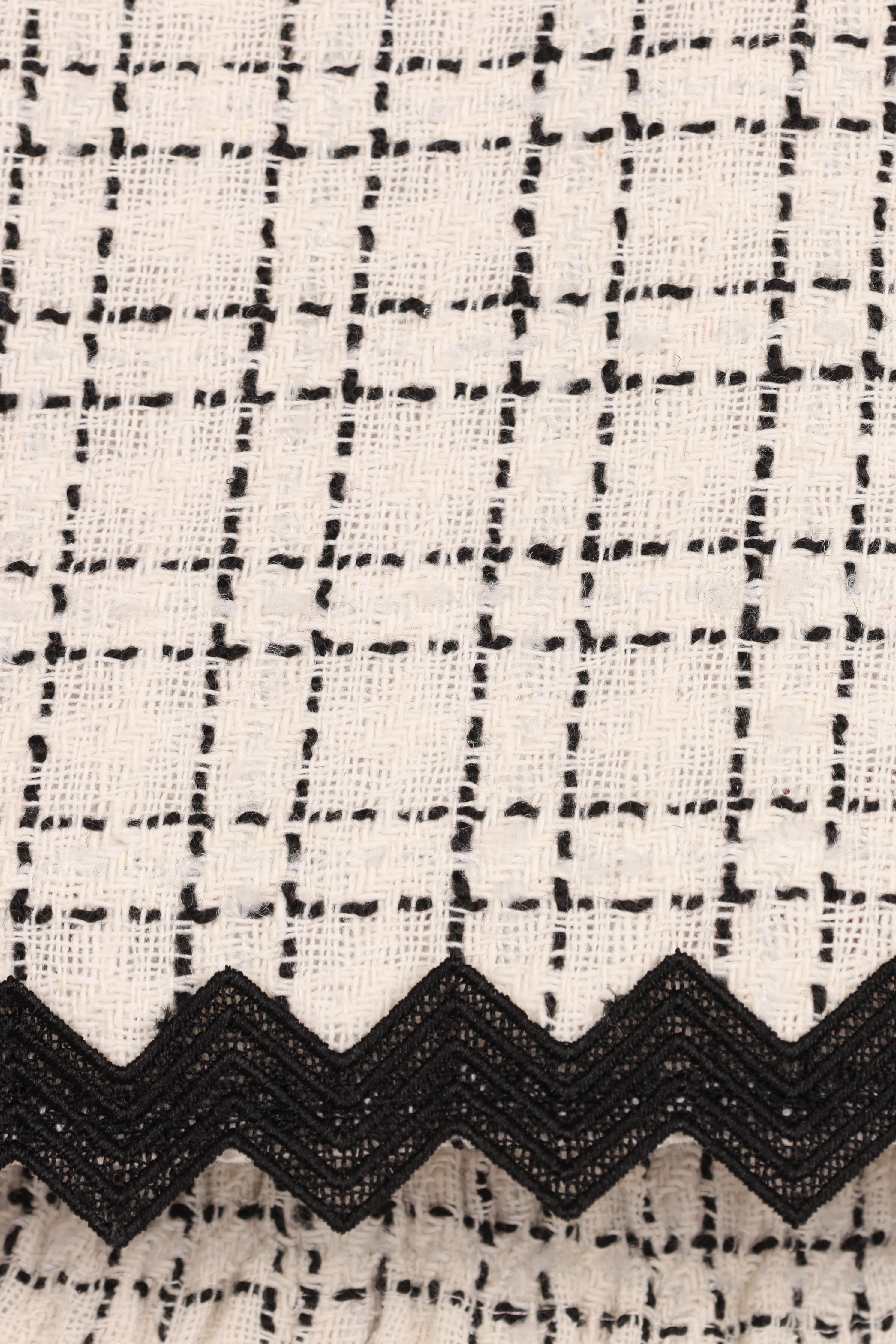 Elea Top - Black White-Aur Fashion