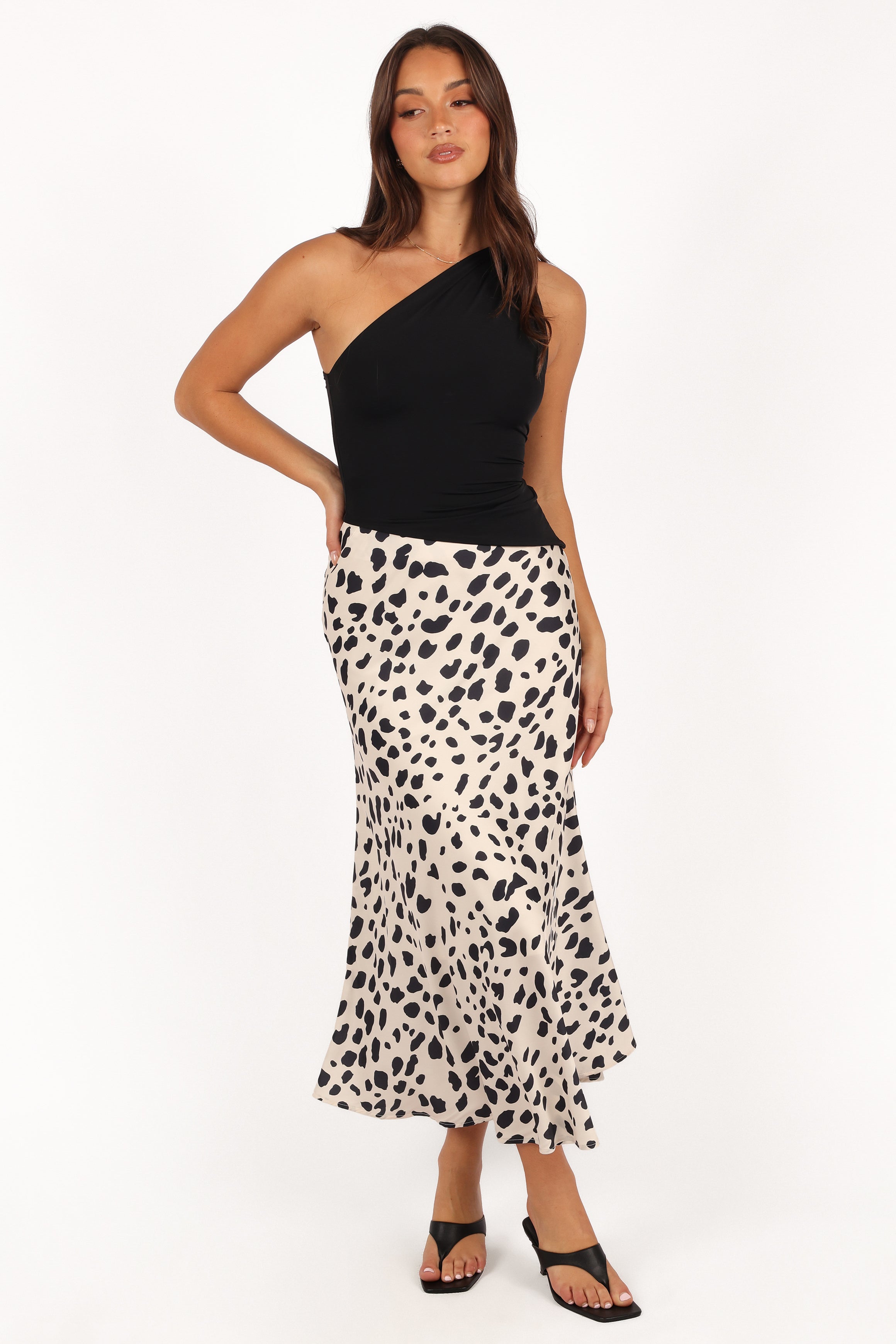 Eliza Midi Skirt - Animal-Aur Fashion