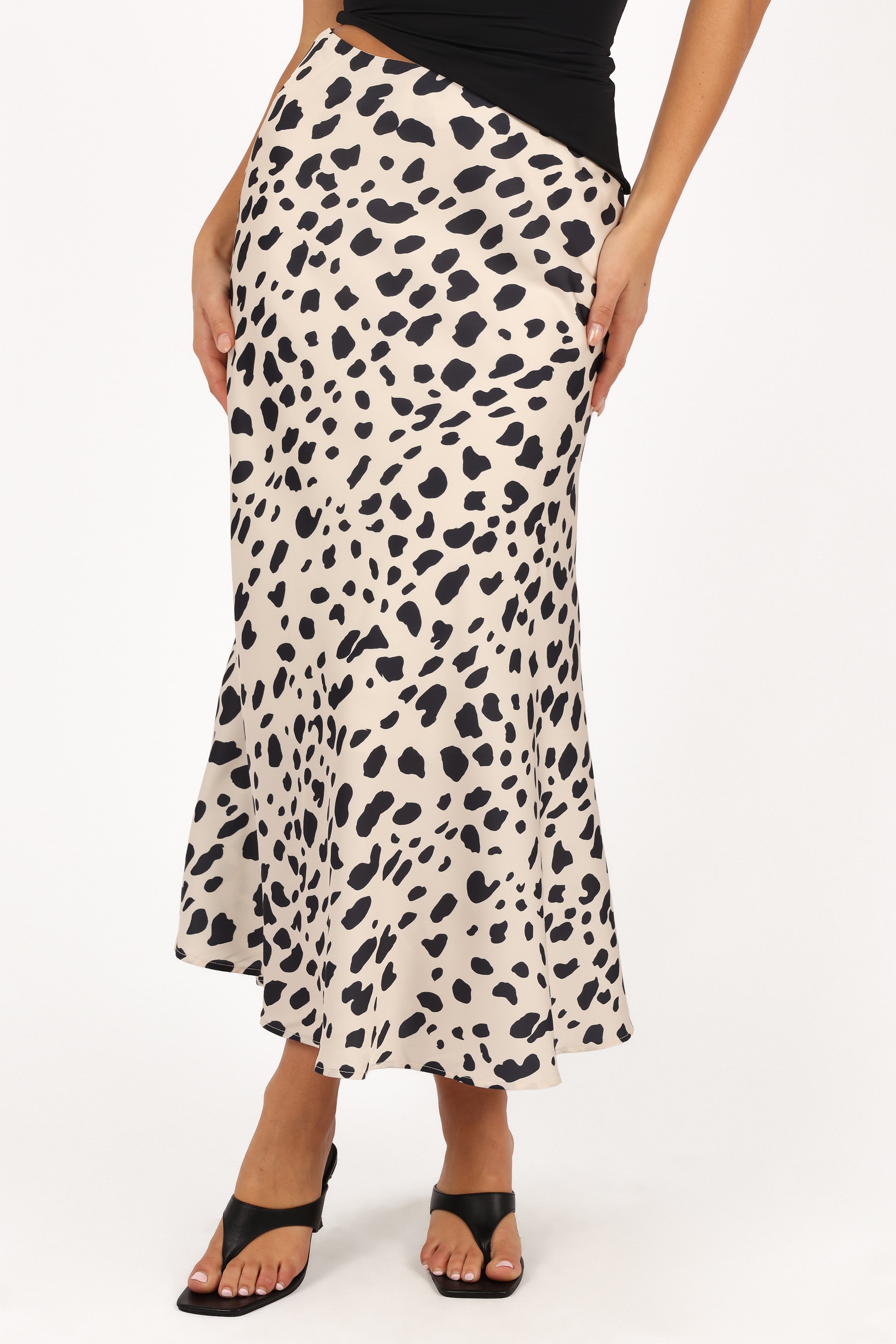 Eliza Midi Skirt - Animal-Aur Fashion