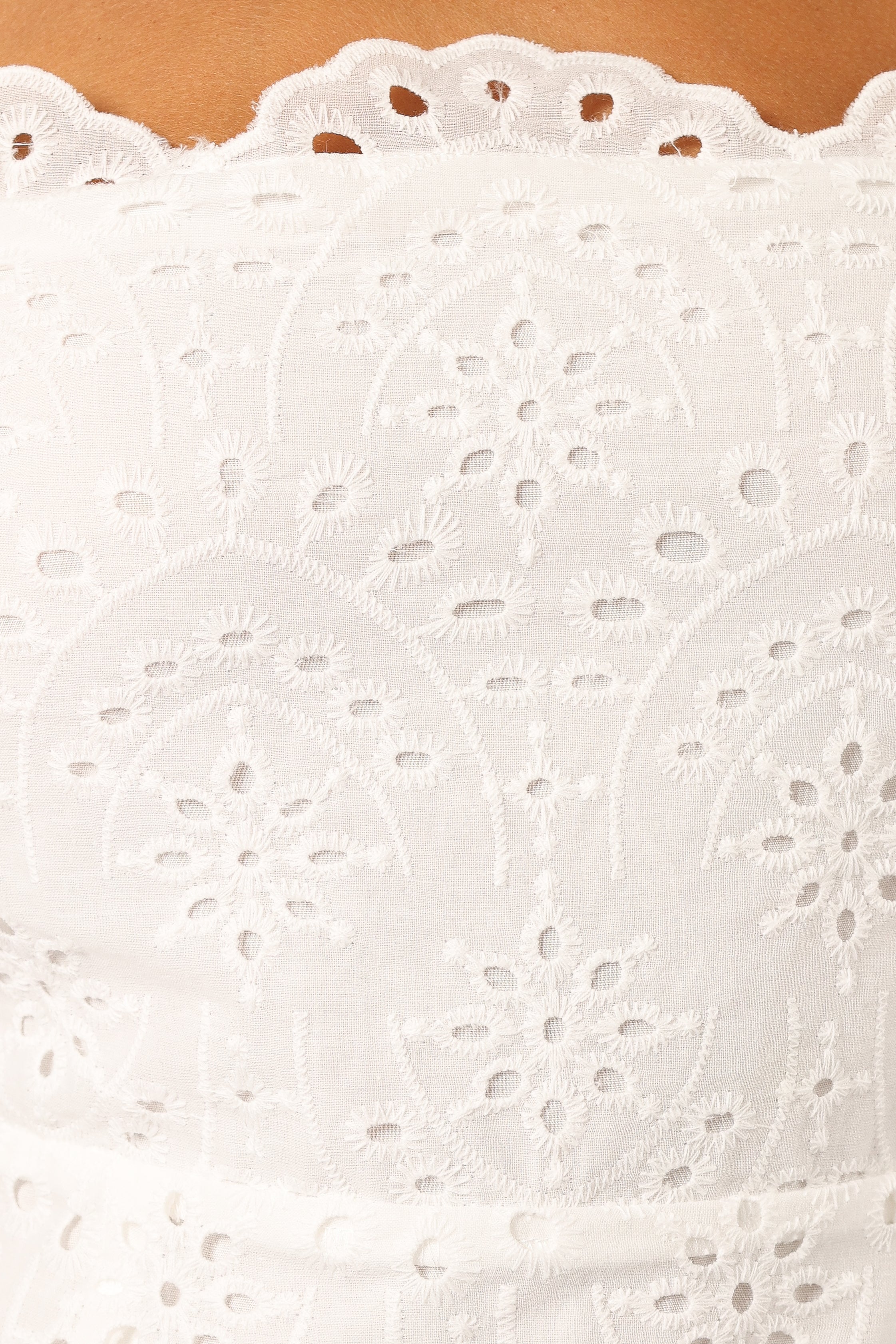 Meadow Lace Midi Dress - Ivory-Aur Fashion